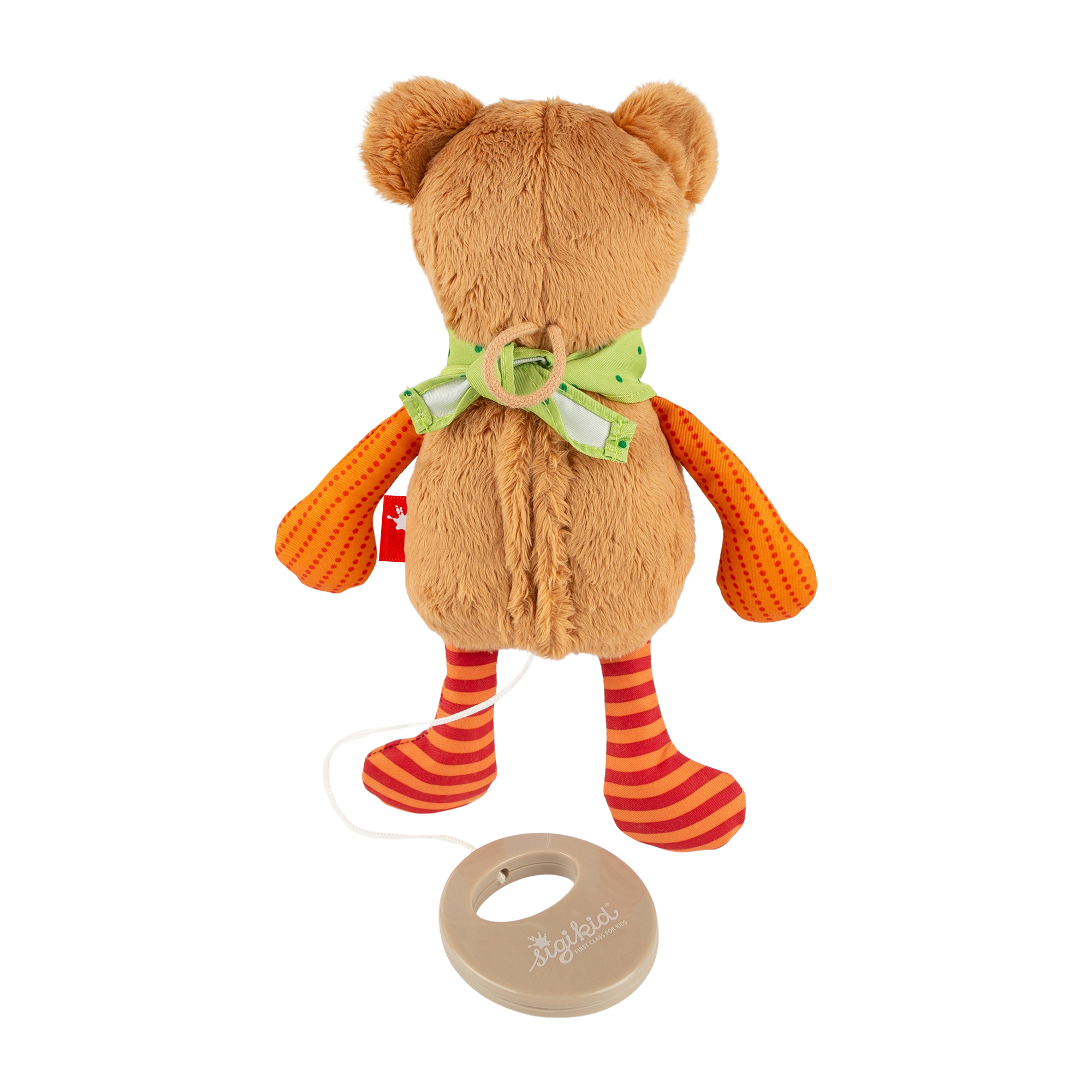 Musical plush teddy bear