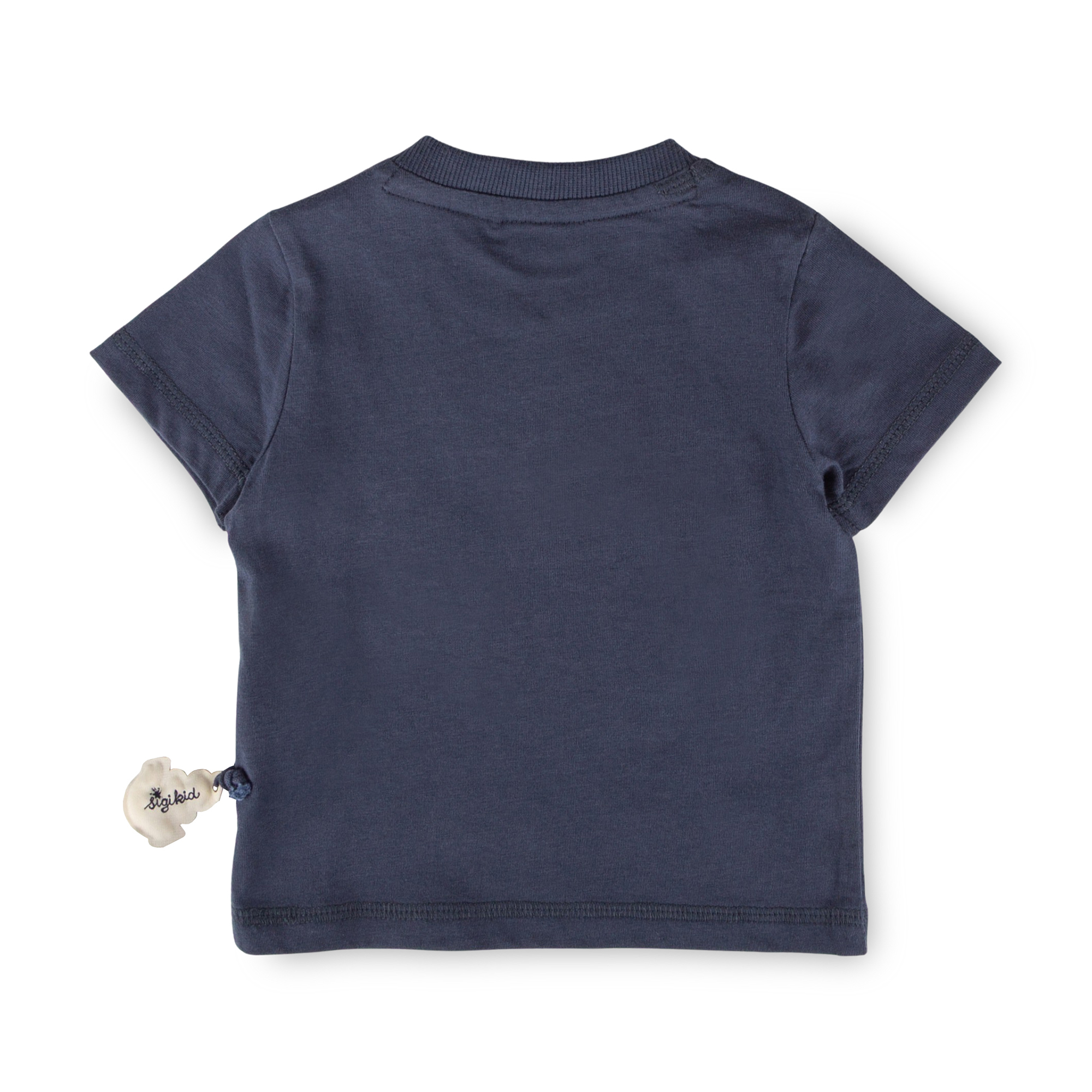 Baby T-Shirt Oktopus, blau