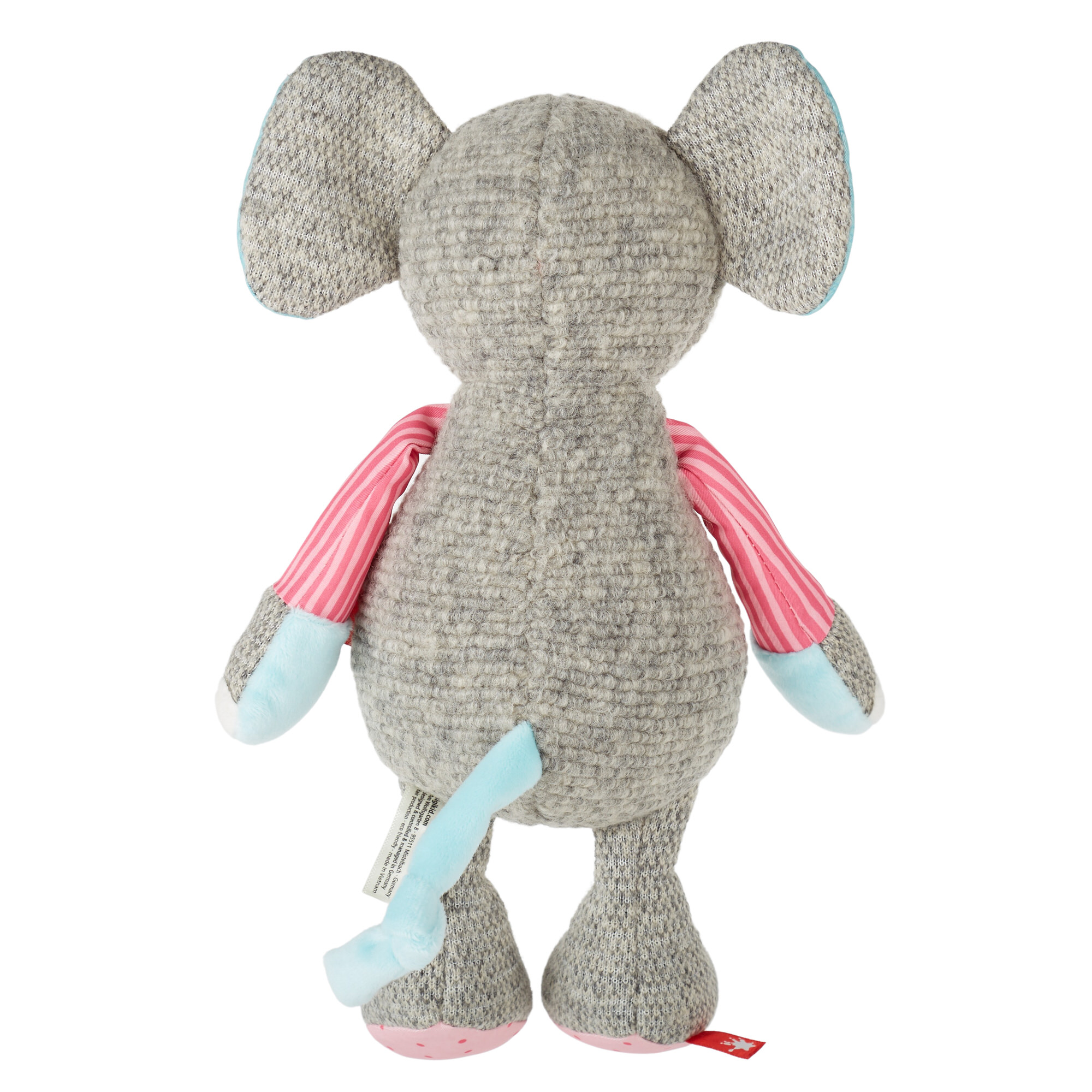 Plush toy elephant, Patchwork Sweety