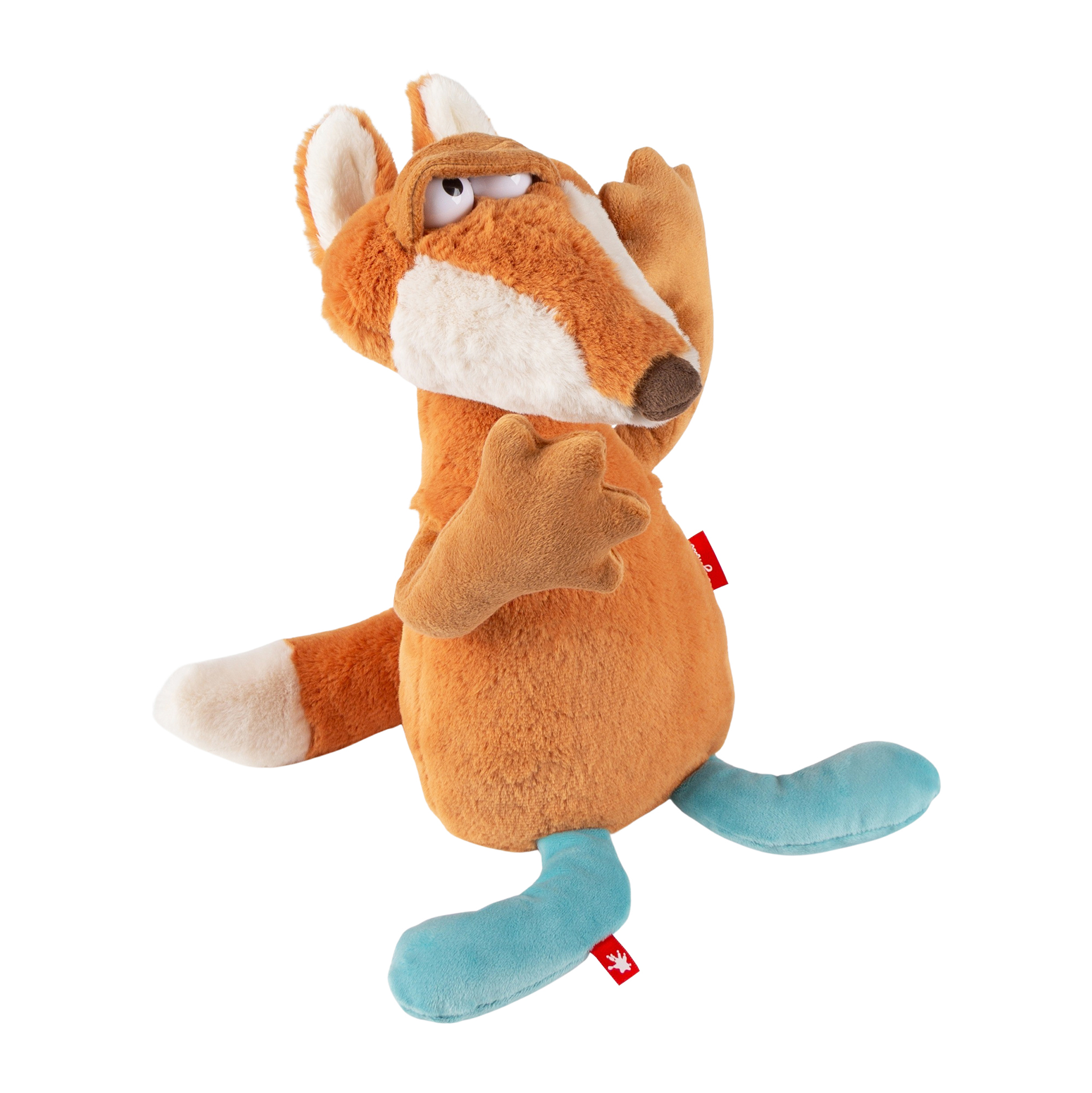 Shapeable plush toy fox