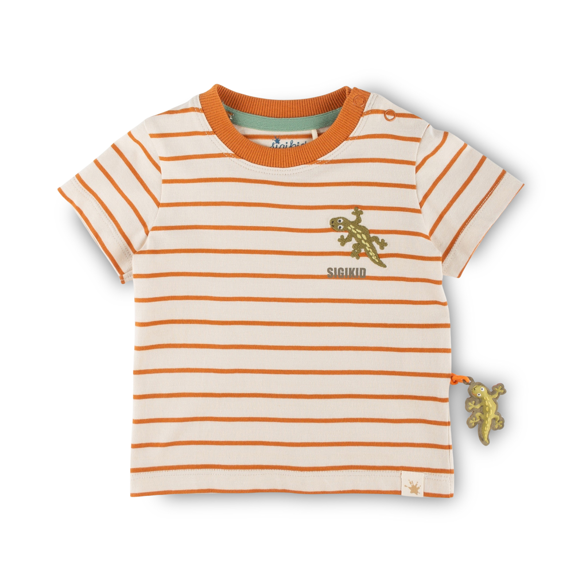 Striped baby T-shirt gecko, Jungle