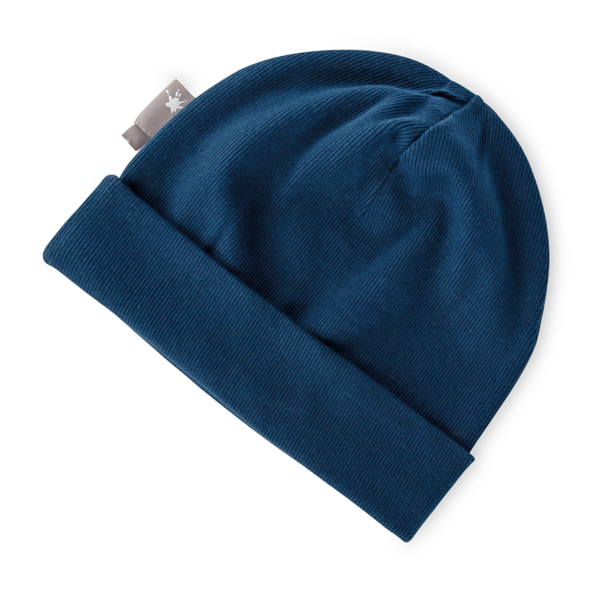 Snug boys' kids' rib knit beanie hat, dark teal blue Snug boys' kids' rib knit beanie hat, dark teal blue