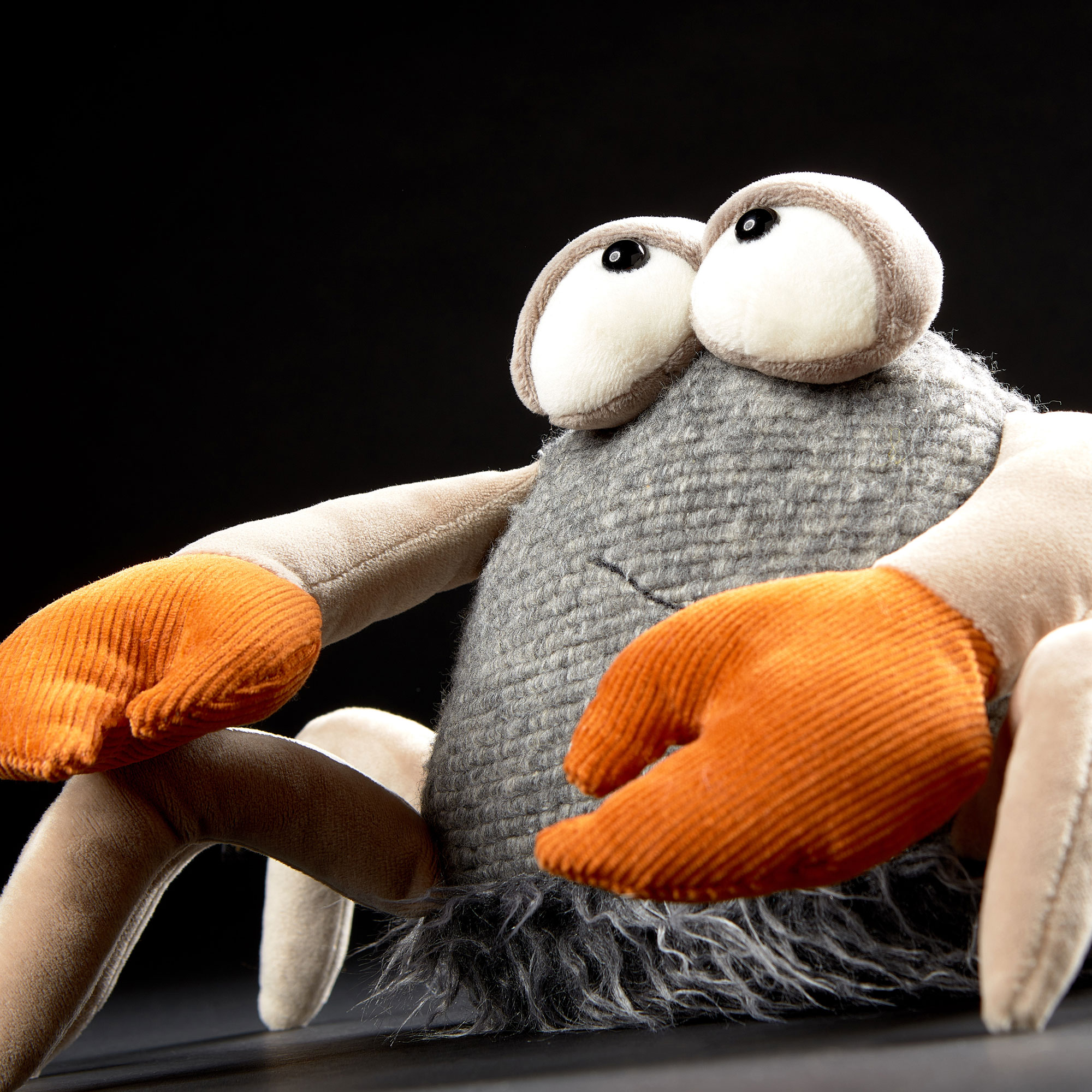 Plush toy crab Kick Klick, Beasts collection Plush toy crab Kick Klick, Beasts collection