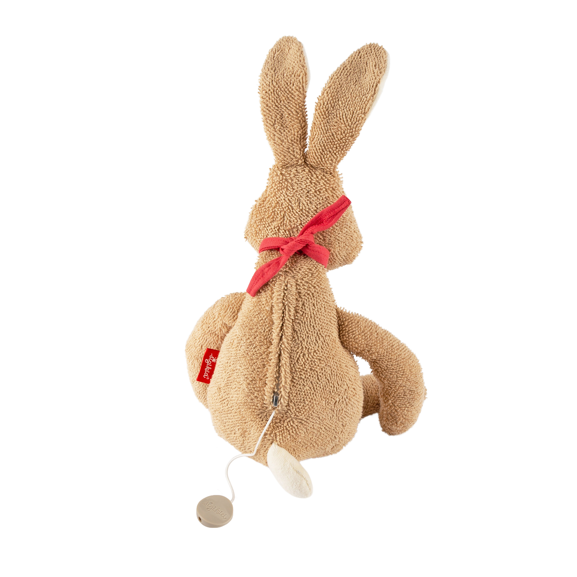 Mom's musical bunny Mamilodie for pregnancy, brown