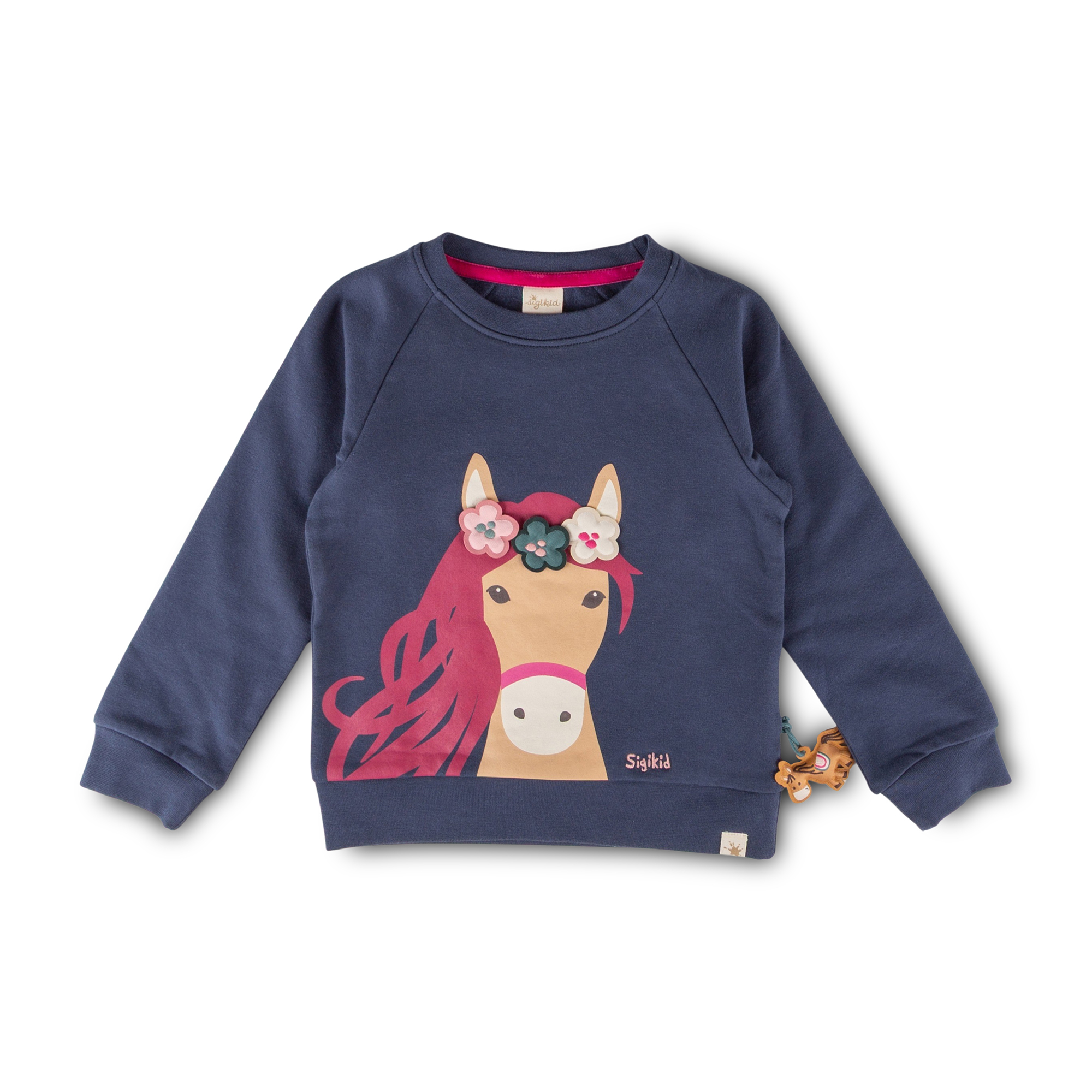 Kinder Sweatshirt Pony Love, dunkelblau