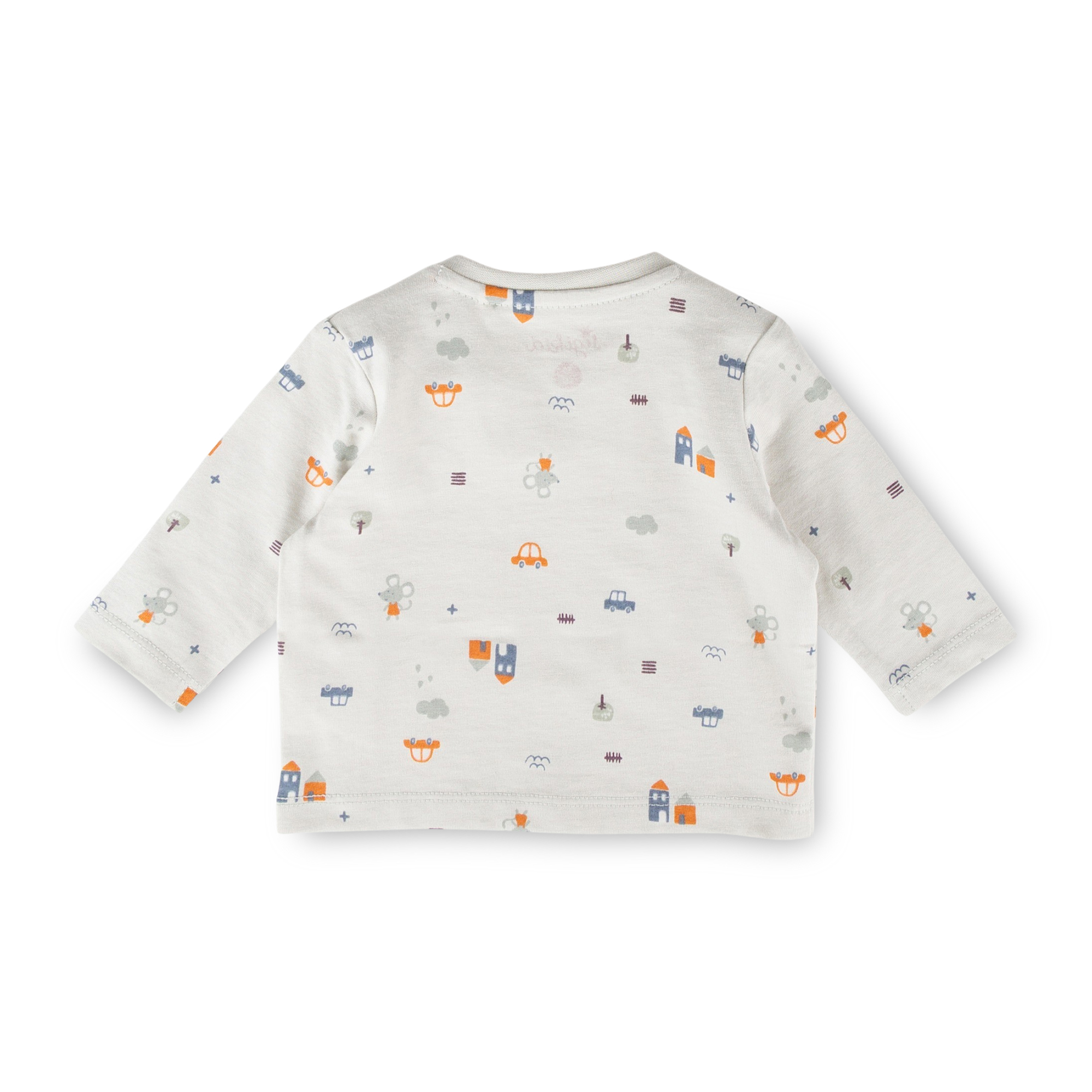 Newborn baby long sleeve Tee, tiny print