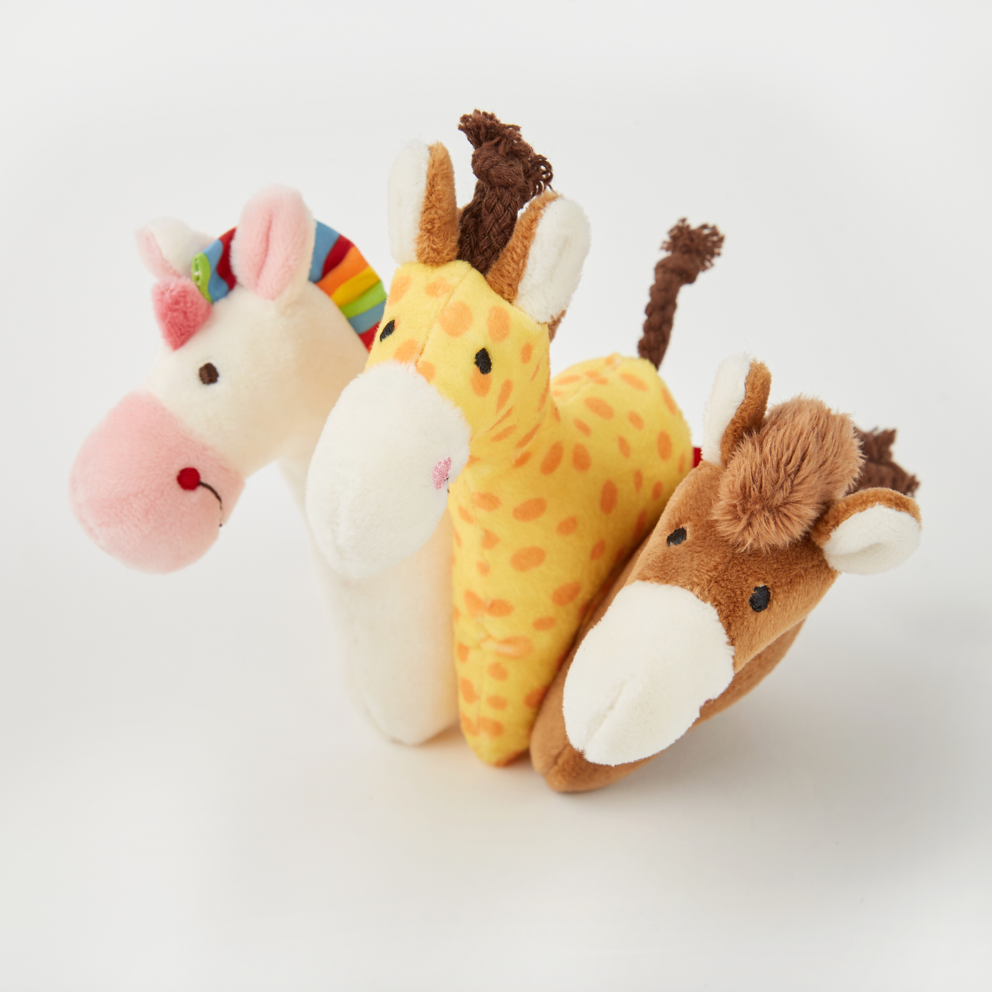 Soft brown pony rattle Soft brown pony rattle