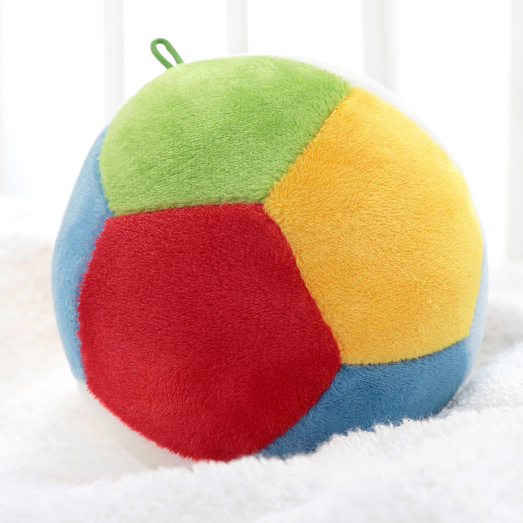 Soft baby patchwork ball