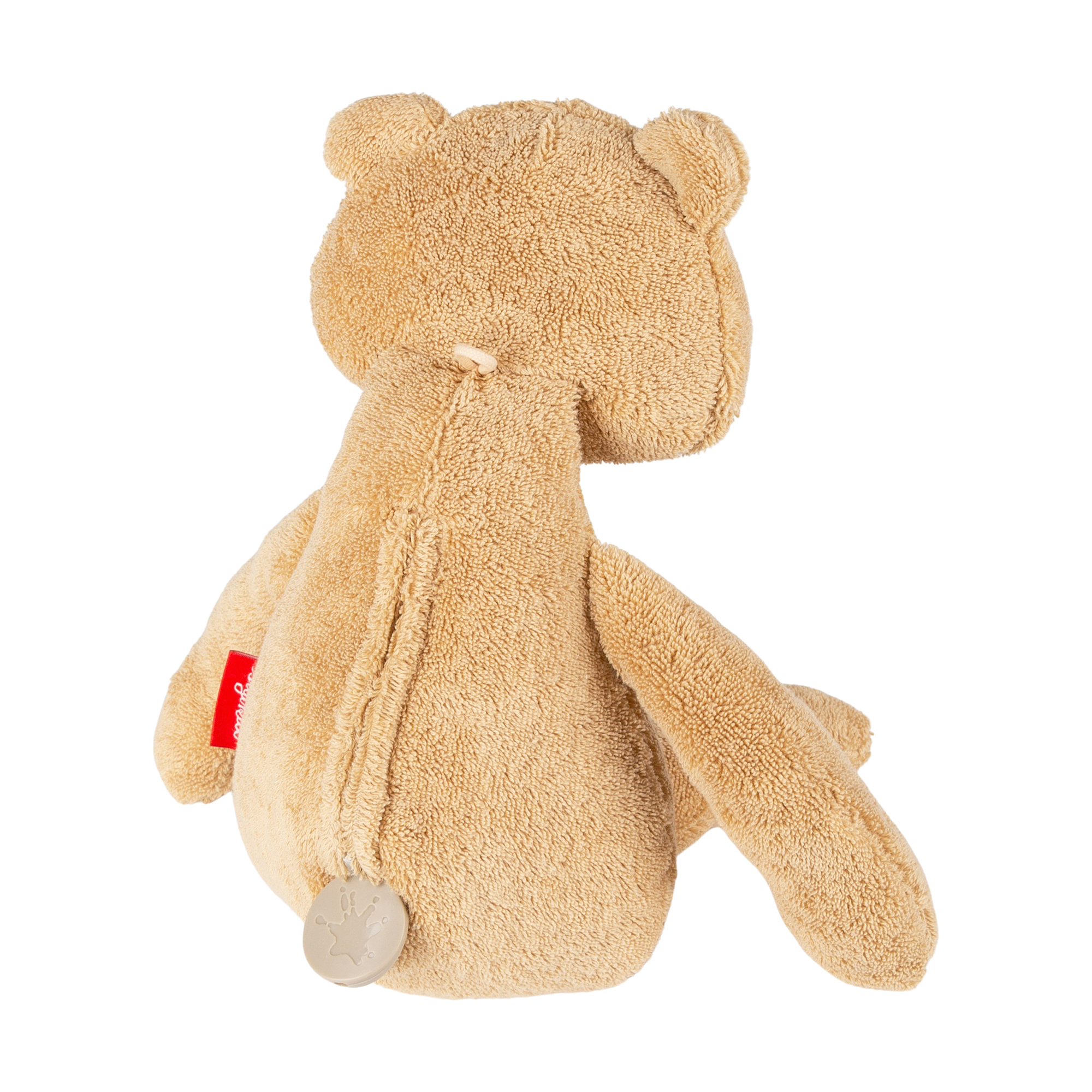 Mamilodie pregnancy musical soft toy bear, organic cotton