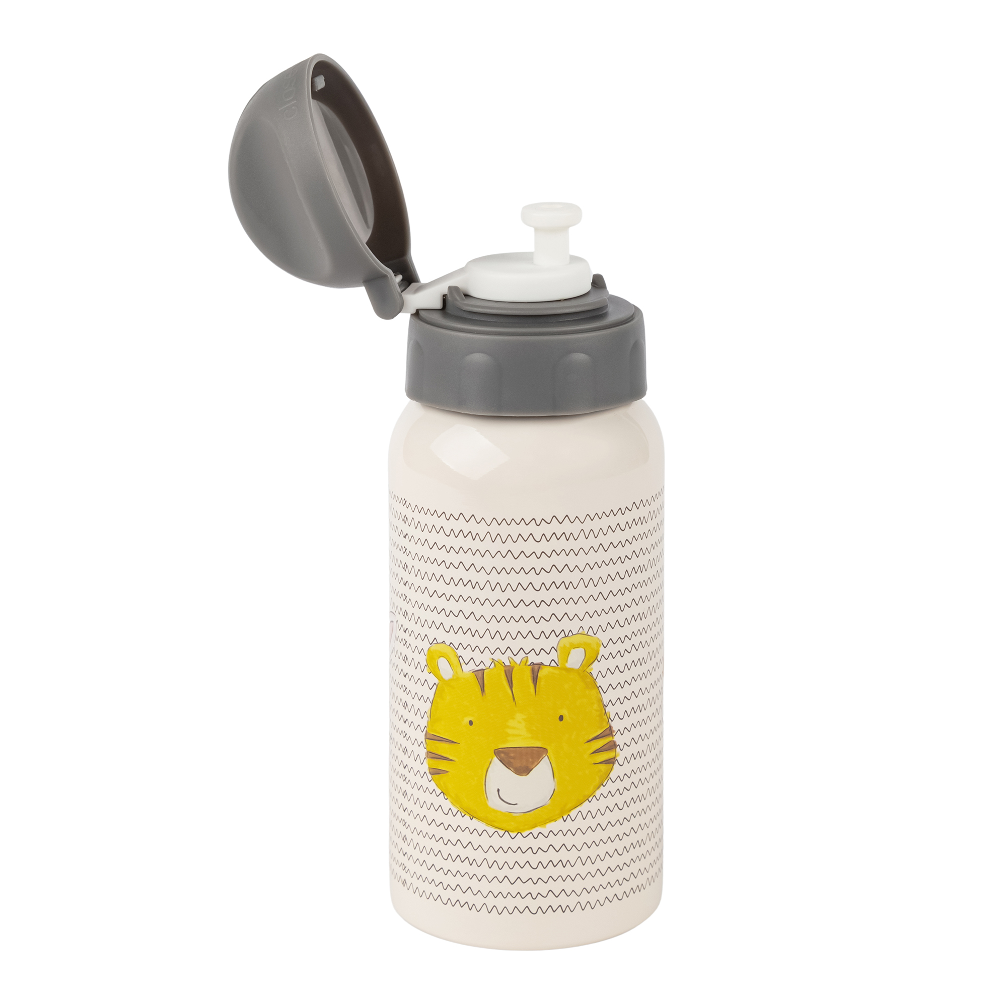 Children's stainless steel bottle 400 ml & lunch box rabbit