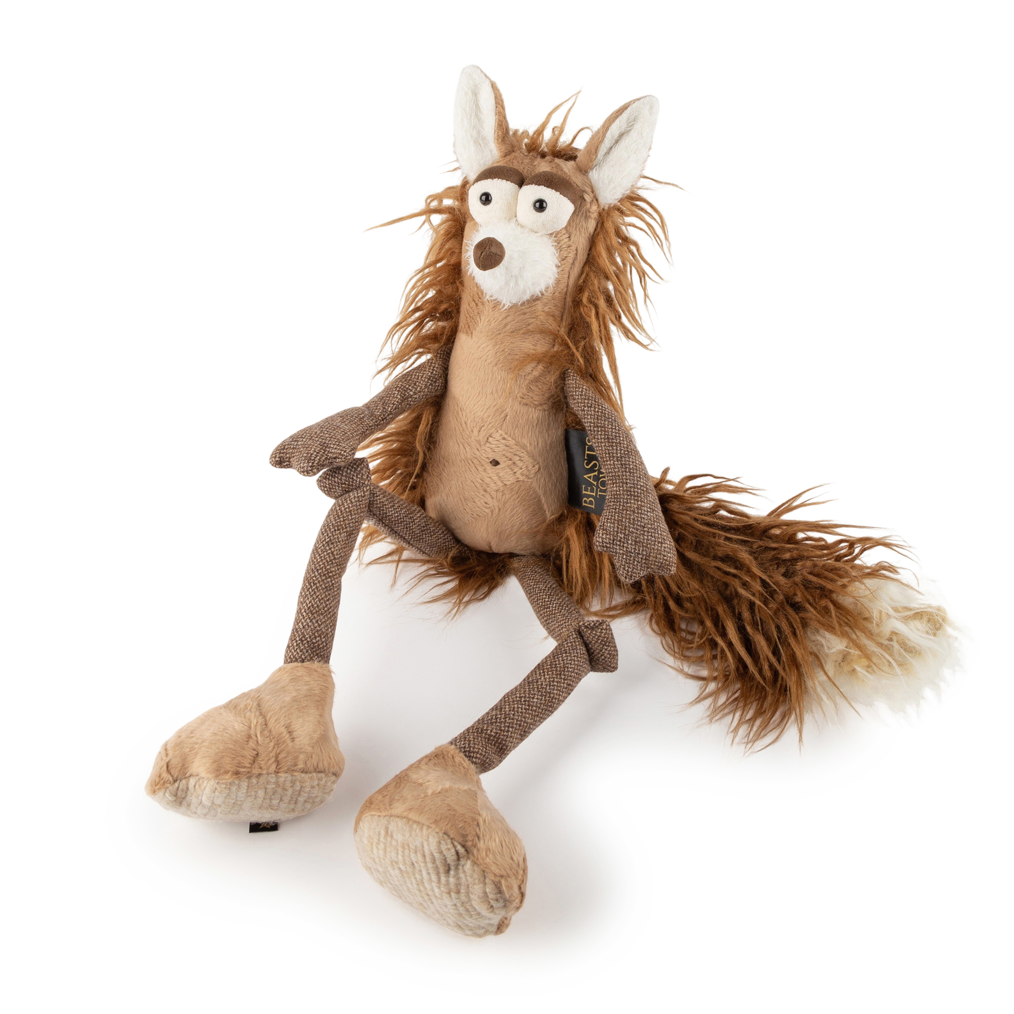 Plush coyote Jodie Coyotie, Beasts collection Plush coyote Jodie Coyotie, Beasts collection