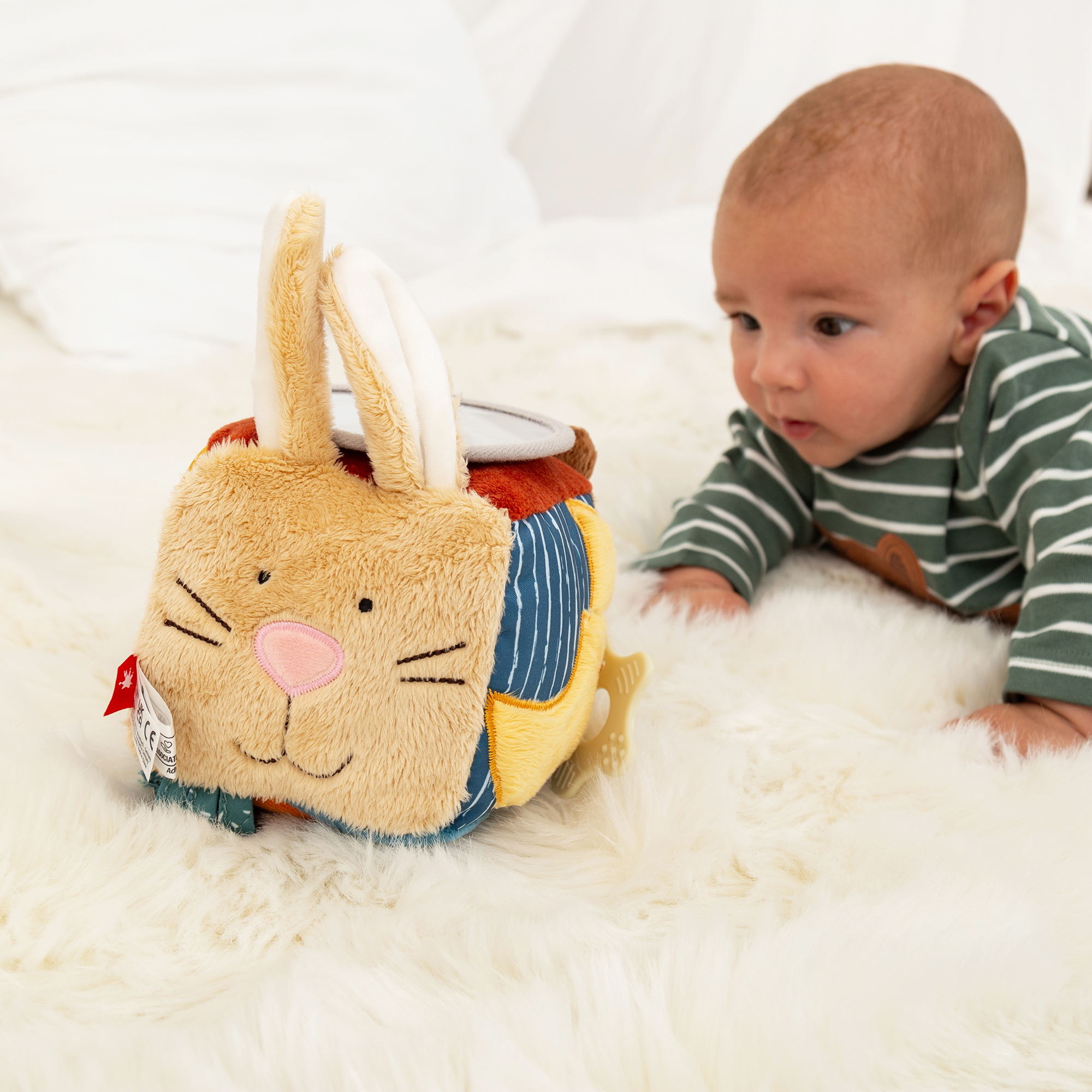 Baby activity plush toy cube Baby activity plush toy cube
