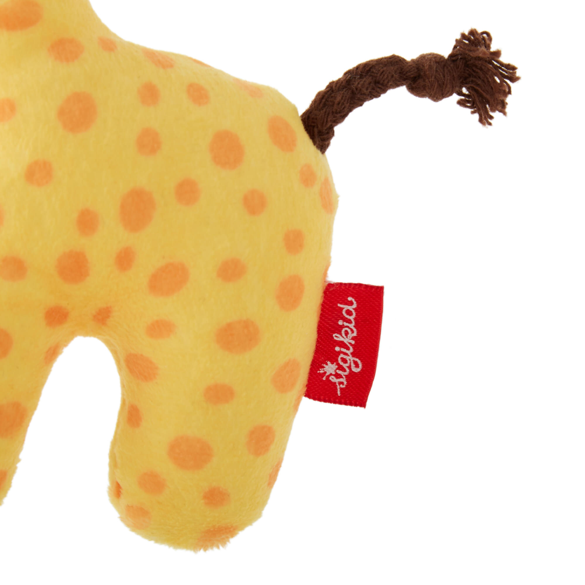 Cheerful and soft: rattle giraffe Cheerful and soft: rattle giraffe