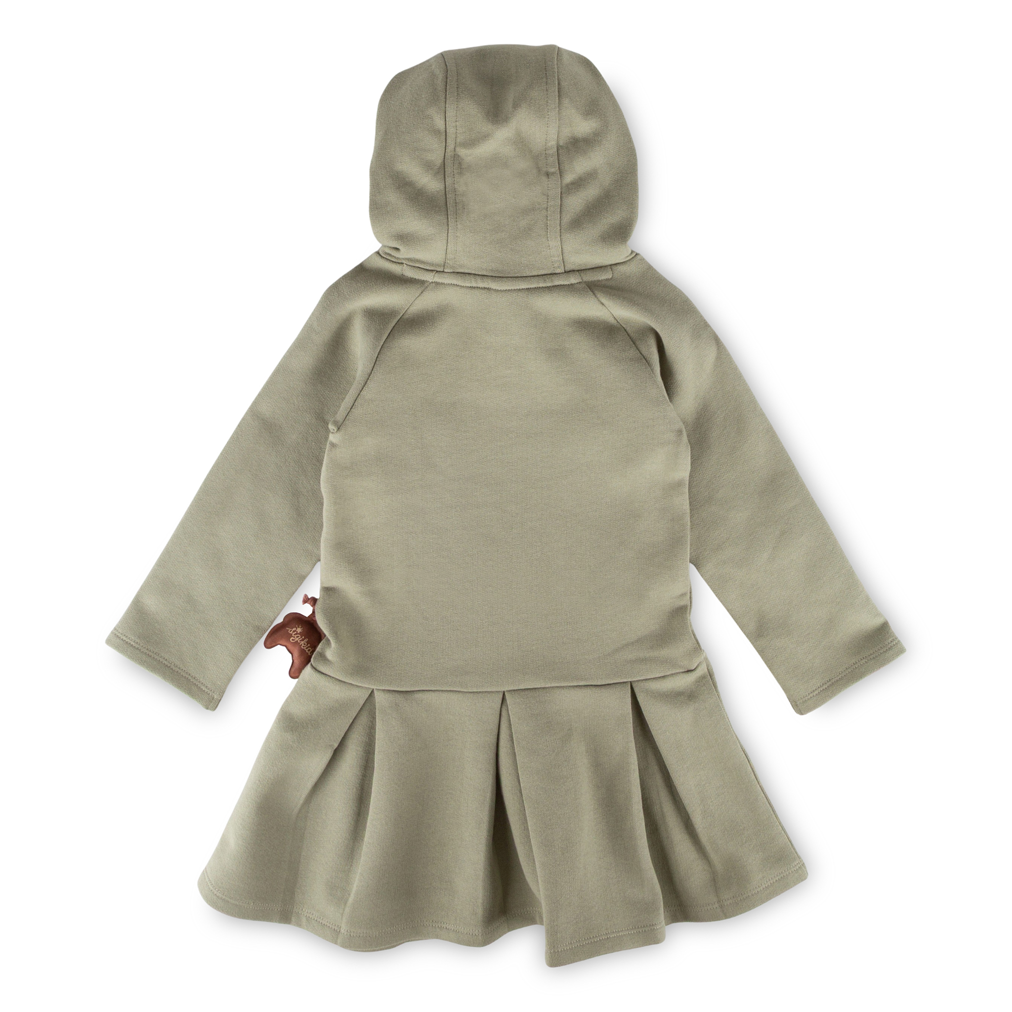 Kinder Hoody Sweatkleid mit Faltenrock, Petit Croissant