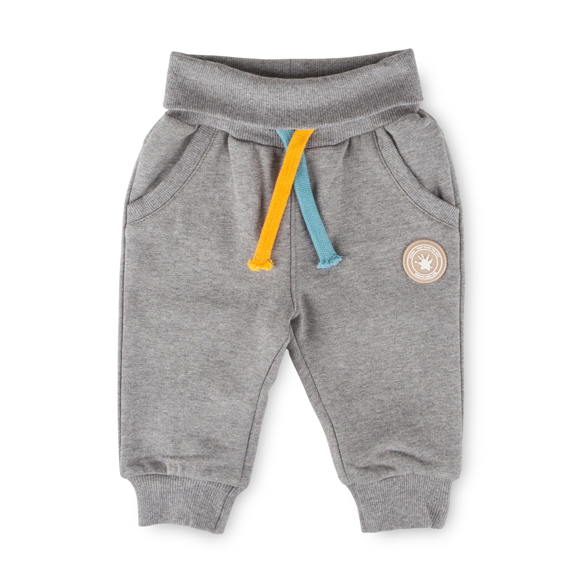 Grey marl baby sweat pants, Tractor & Co