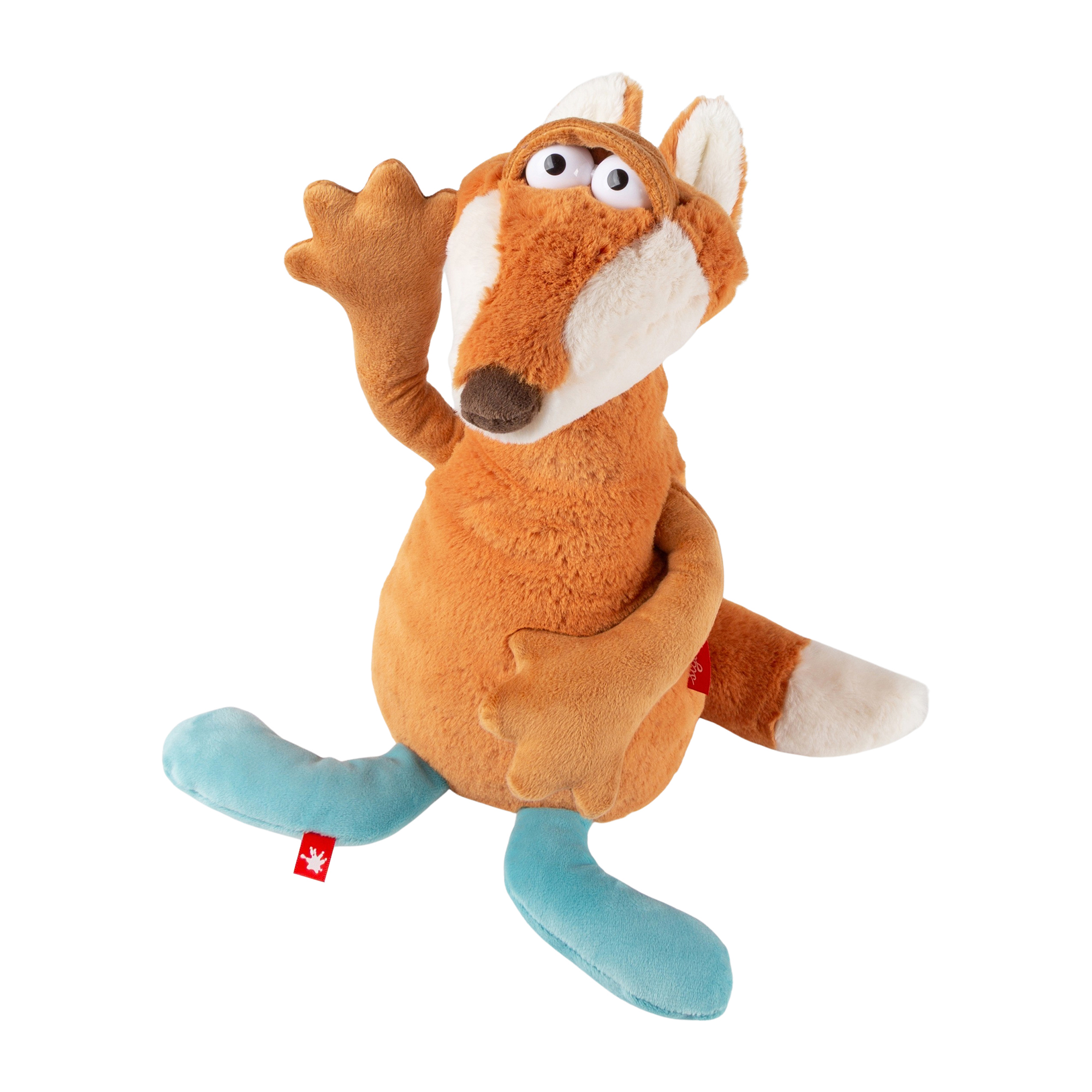Shapeable plush toy fox