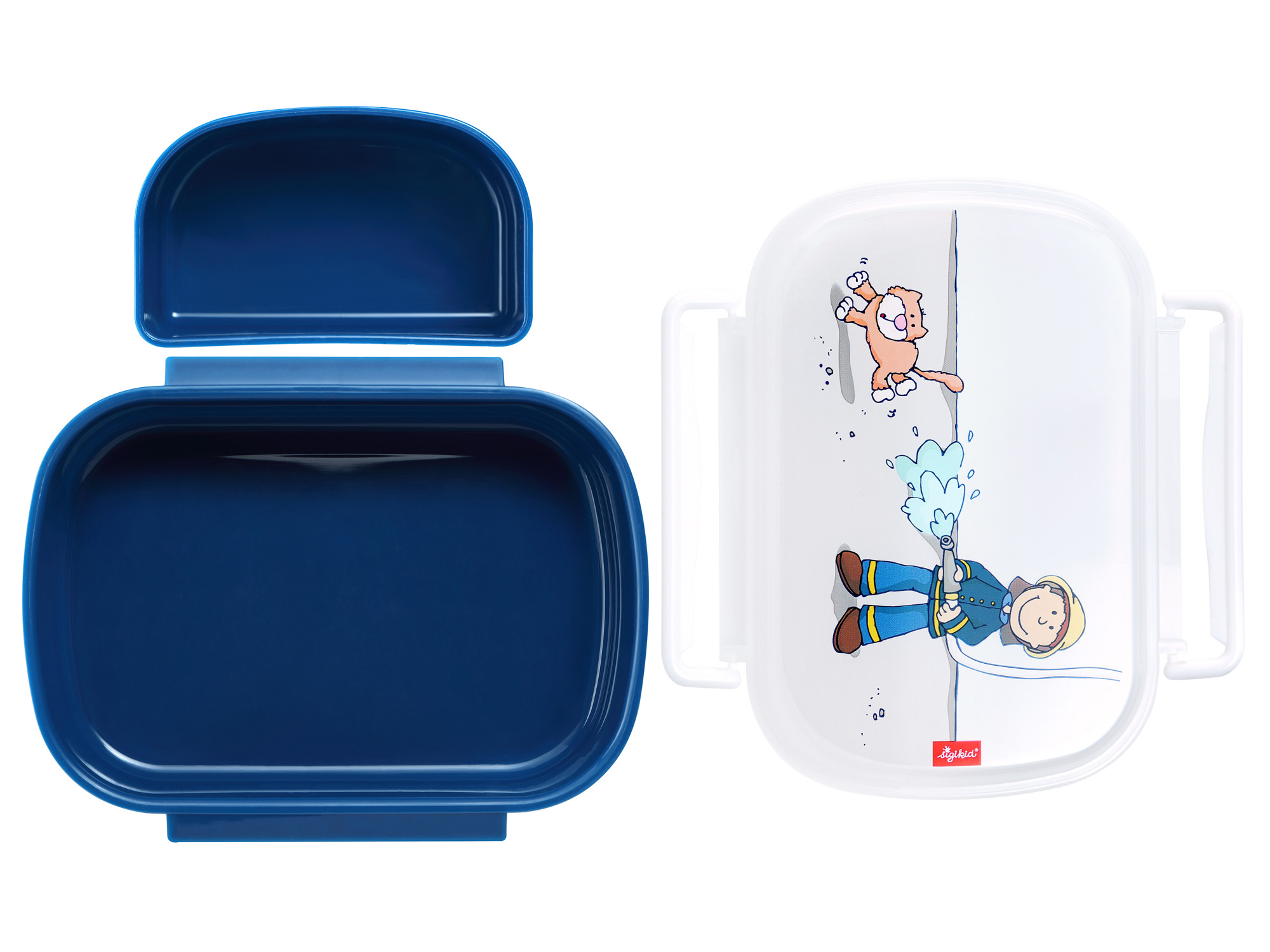 Kinder Brotzeitbox für Jungen, Frido Firefighter Kinder Brotzeitbox für Jungen, Frido Firefighter