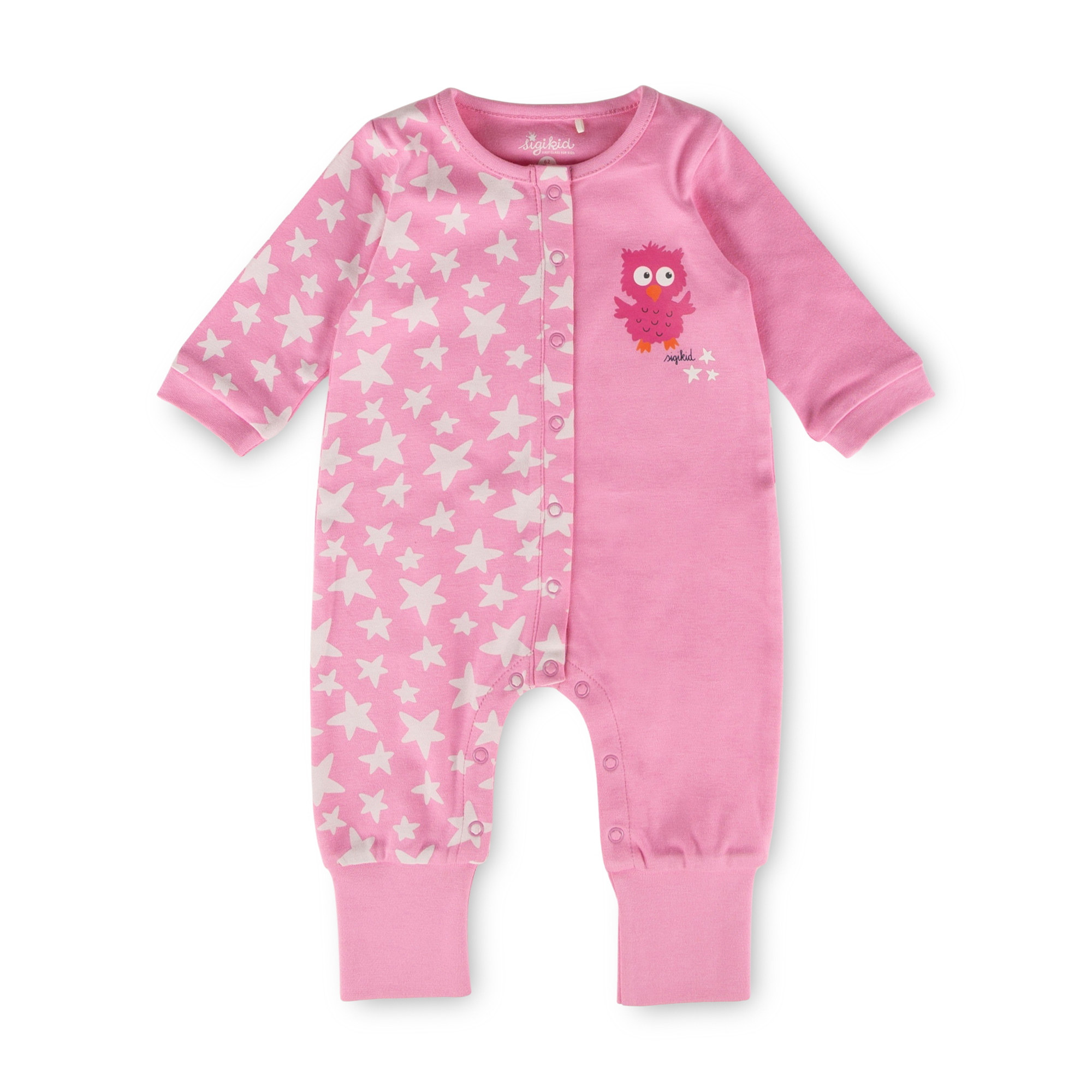 Baby sleepsuit overall, owl autumn/winter