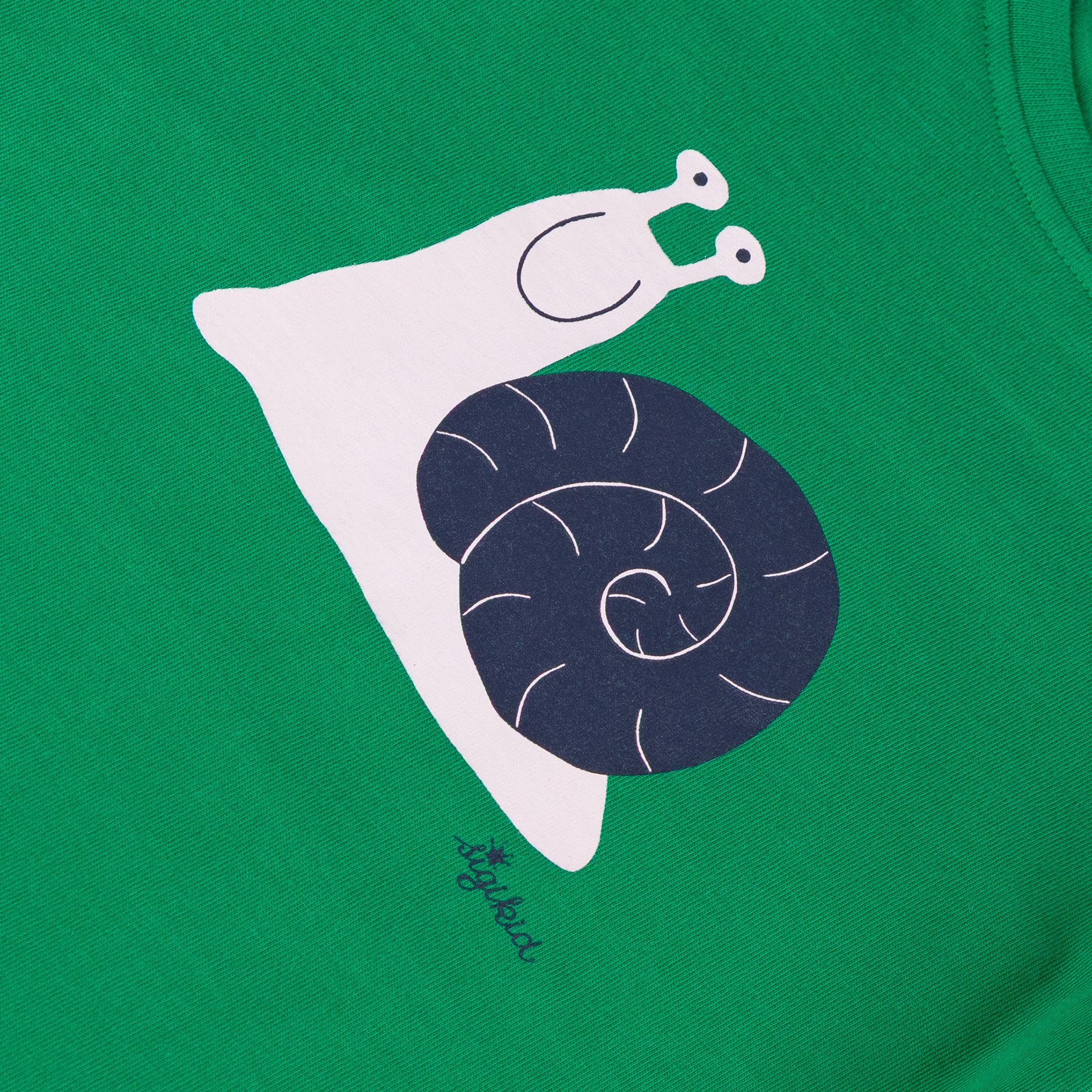 Girls' long-sleeved pyjamas snail