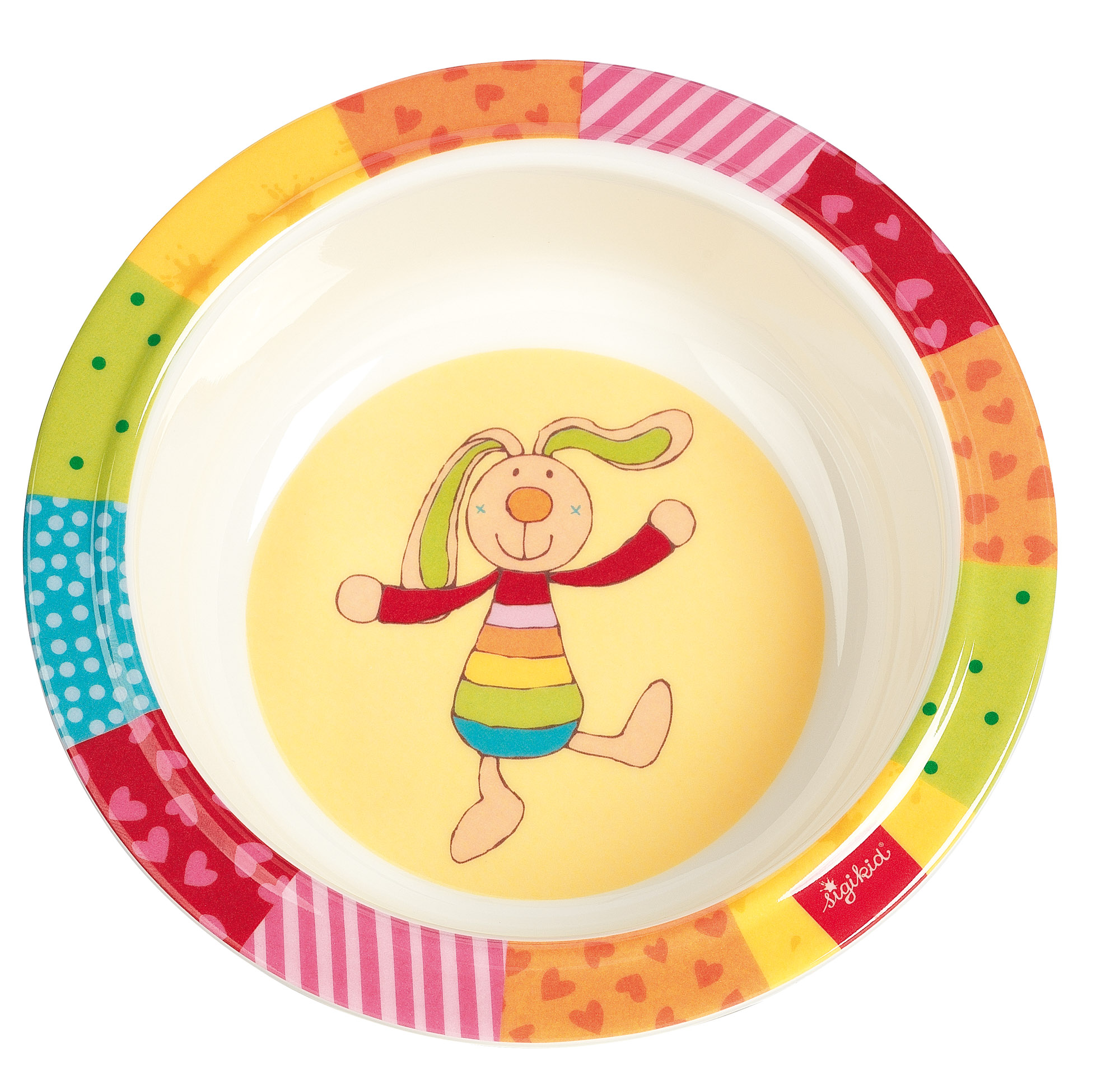 Children's bowl Rainbow Rabbit Children's bowl Rainbow Rabbit