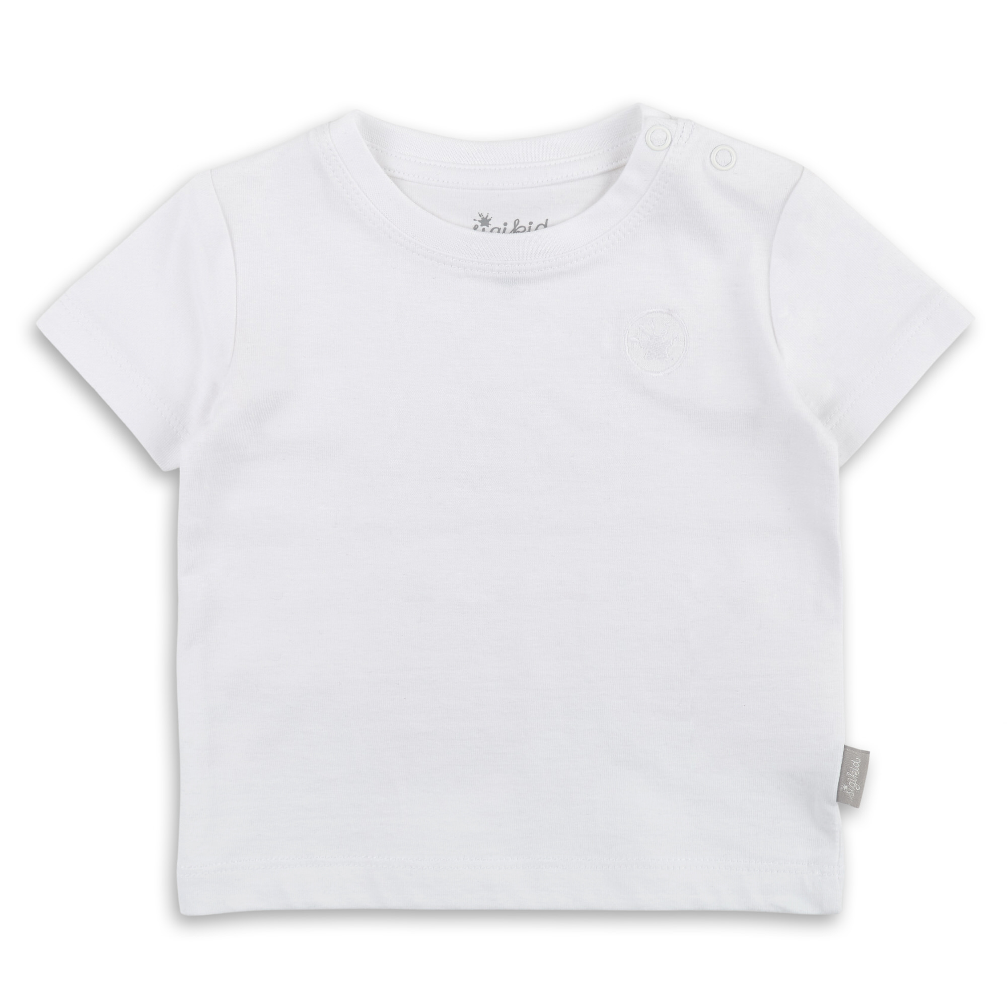 Baby T-Shirt im 2er Pack, weiß