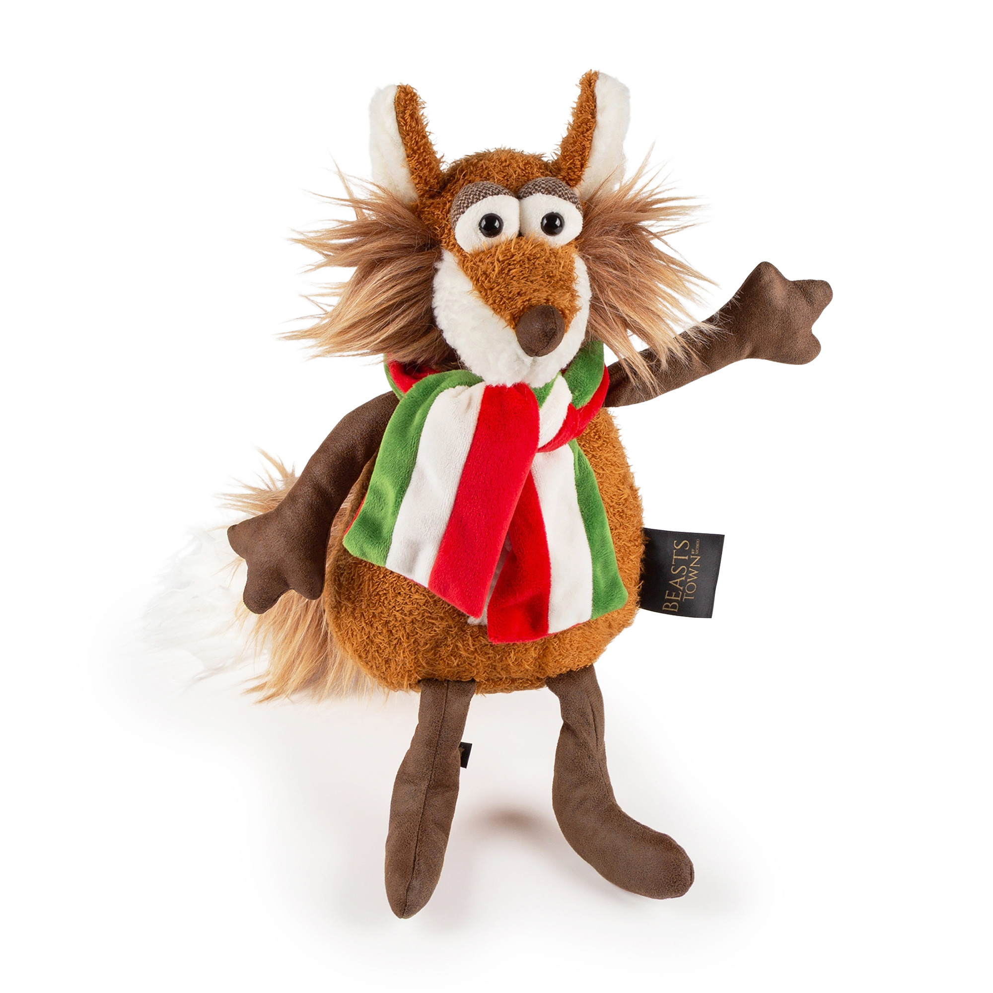 Beasts plush fox Nino Passione, sports fan - delivery as per order date, from now up to week 11