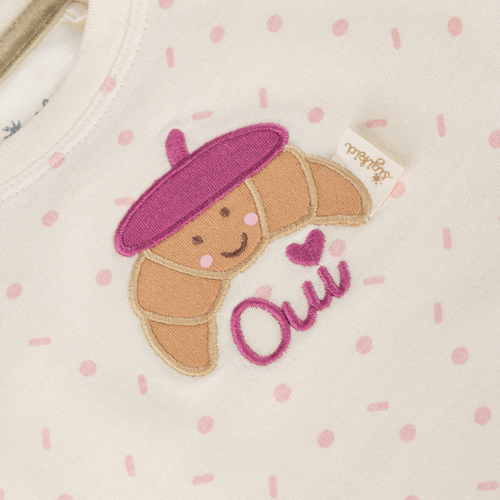 Baby Langarmshirt Petit Croissant
