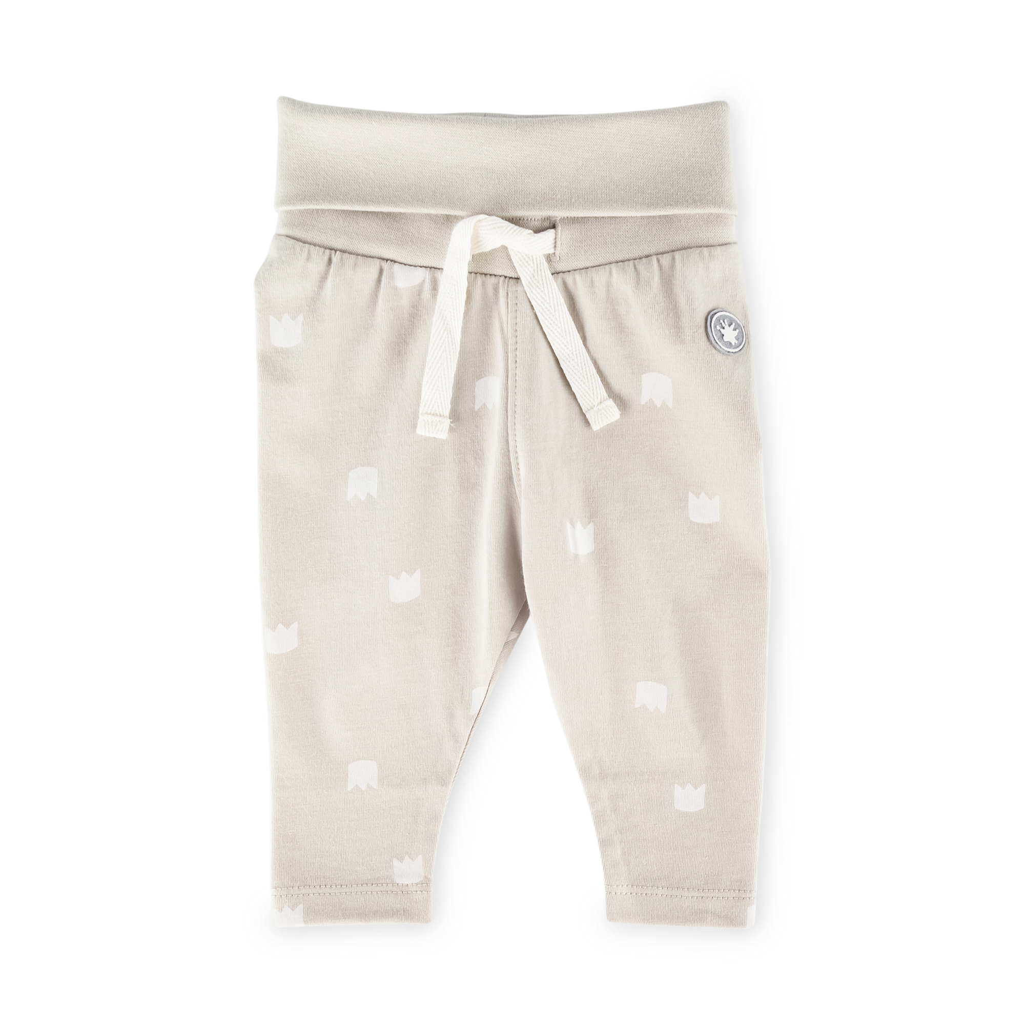 Baby Hose Krönchen Bär, beige Baby Hose Krönchen Bär, beige