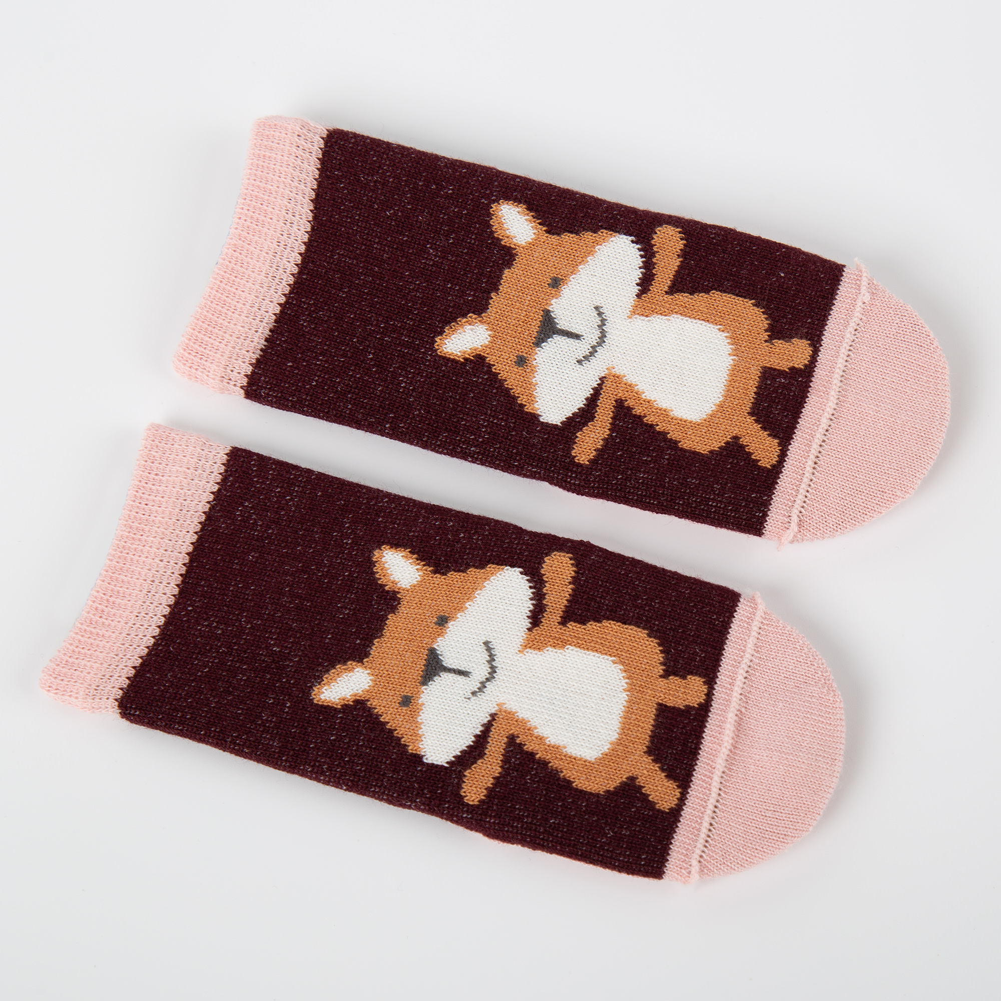 Baby 3er Socken-Set rosa/rotbraun/dunkelrot