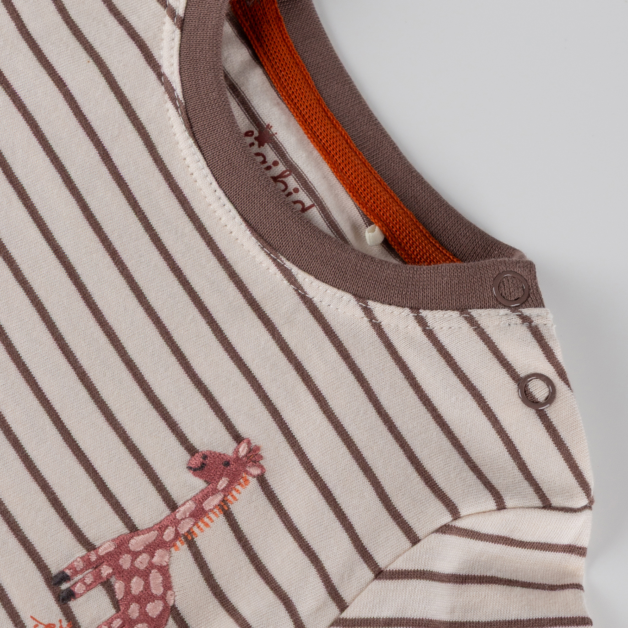 Striped baby long sleeve Tee, Savanne