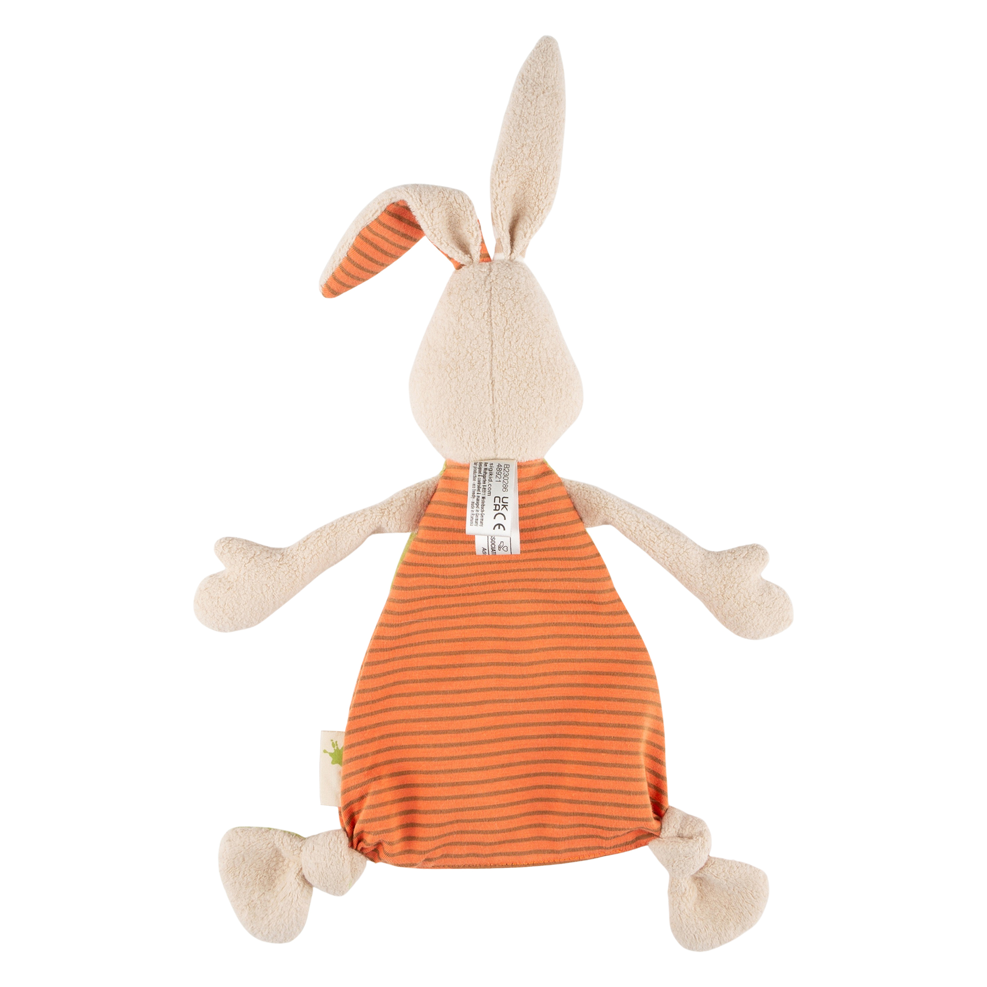 Baby blankie bunny, organic Baby blankie bunny, organic
