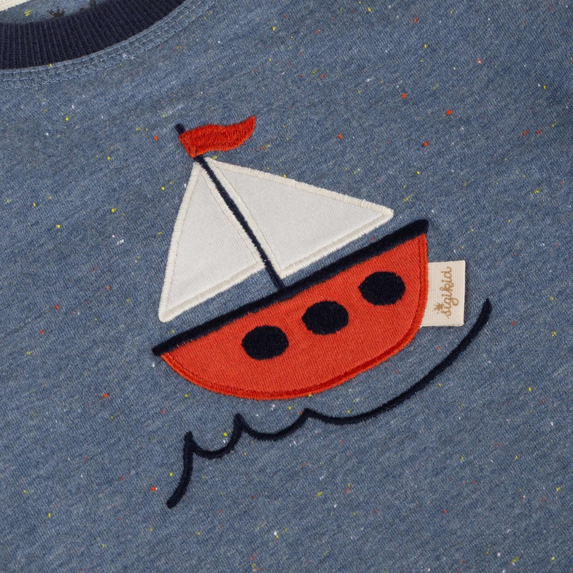 Baby T-Shirt Segelschiff, Happy Holidays