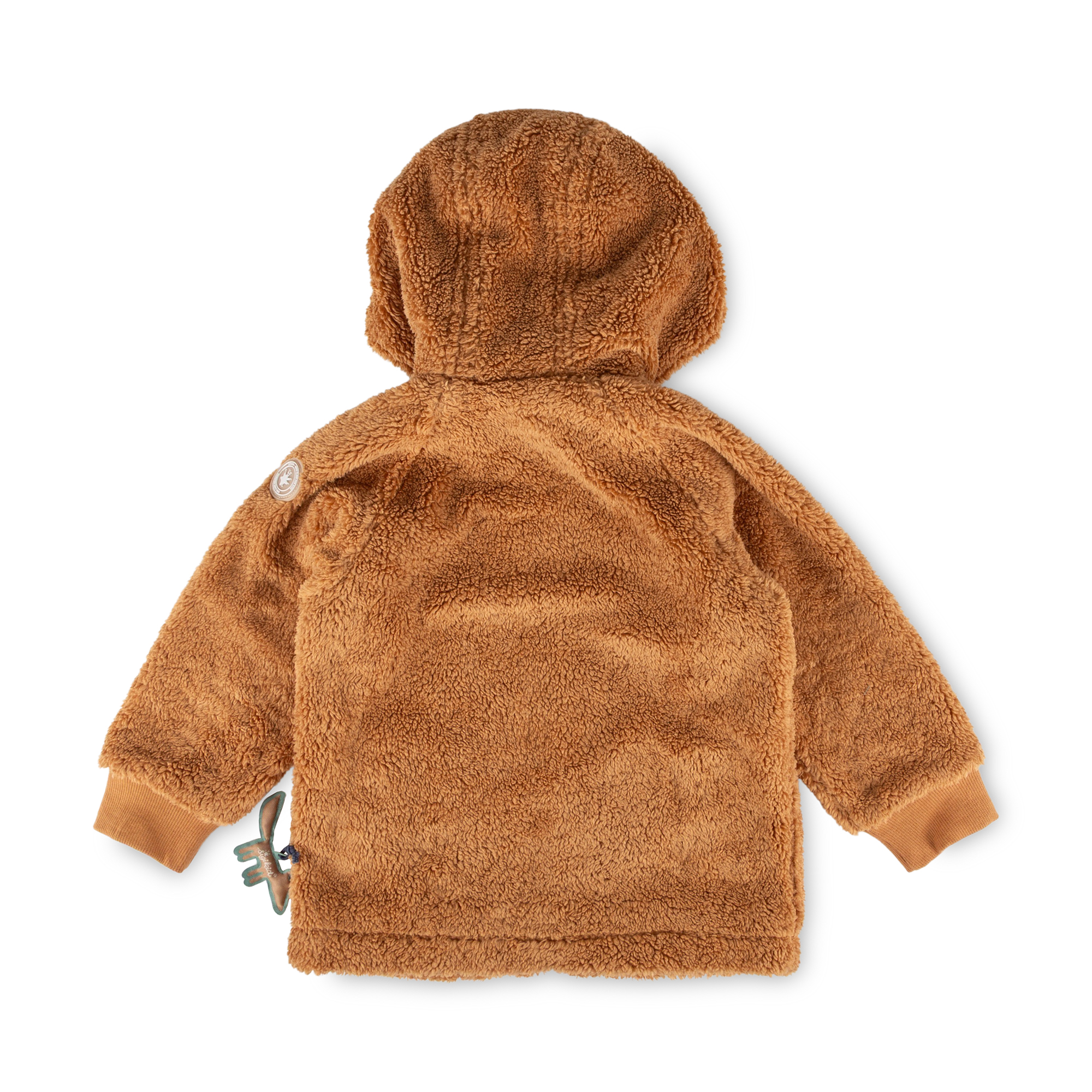 Hooded teddy fleece jacket, lined, Wild Fox