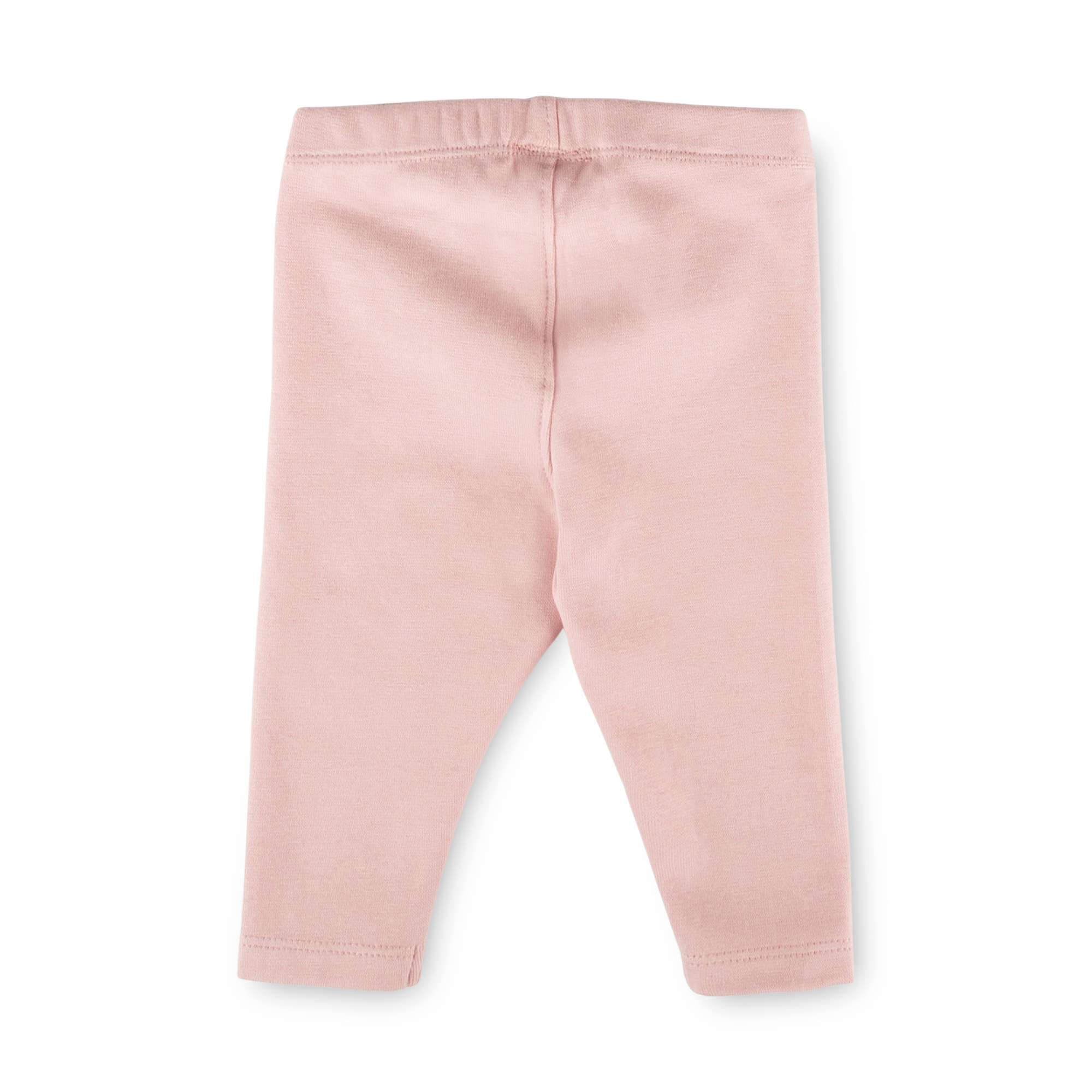 Baby Rippstrick Leggings, rosa, Petit Croissant