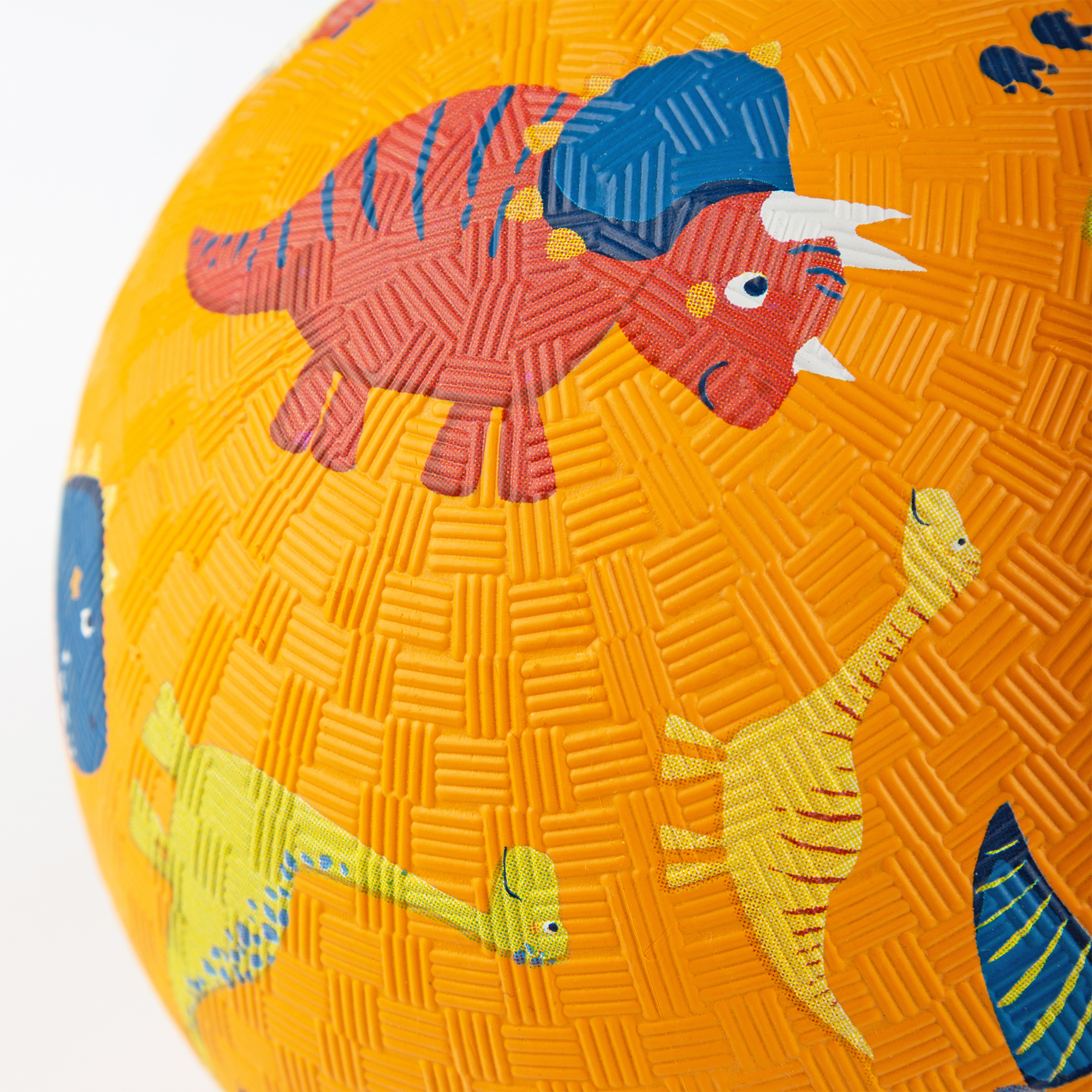 Rubber ball dinosaurs, orange Rubber ball dinosaurs, orange