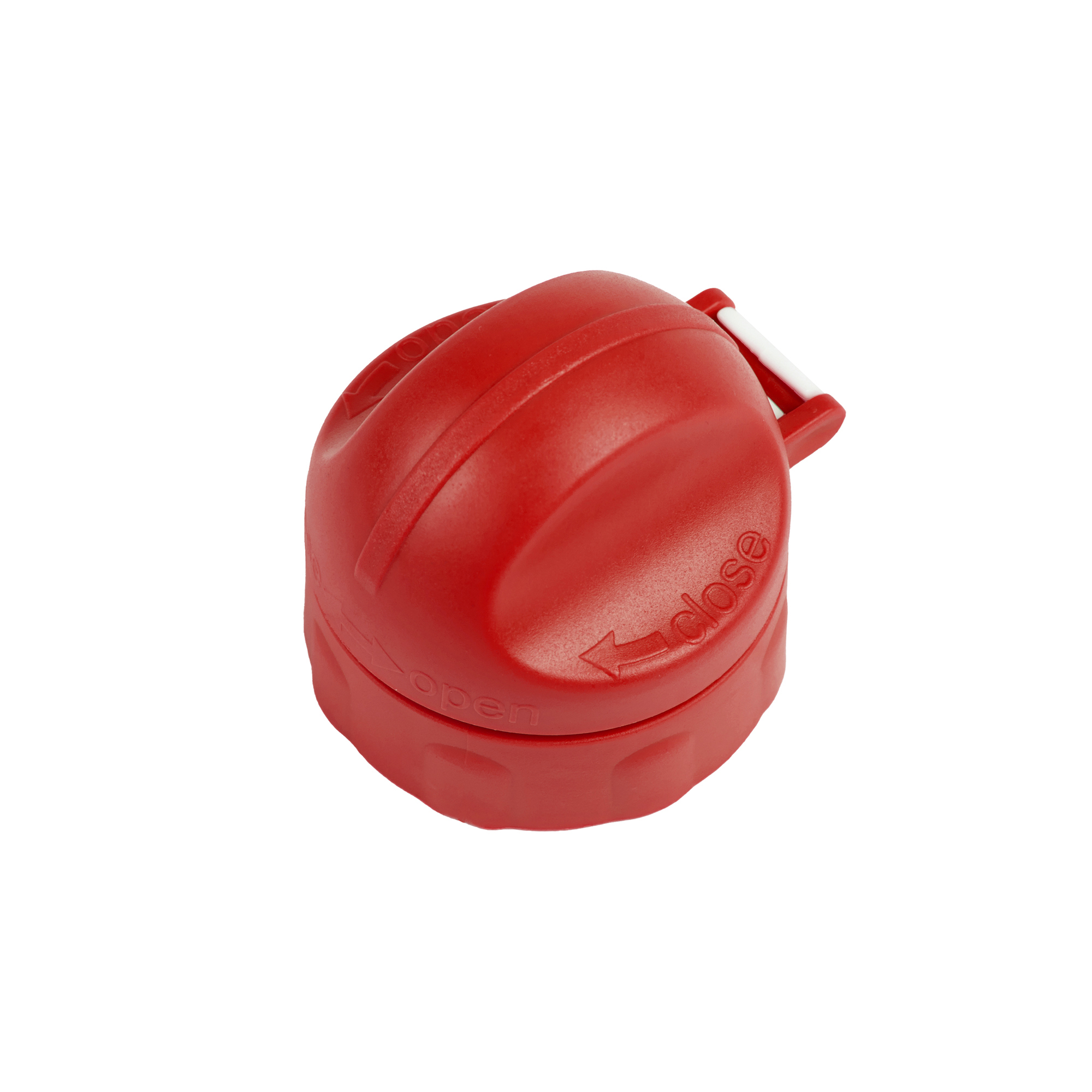 Lid for drinking bottles, red