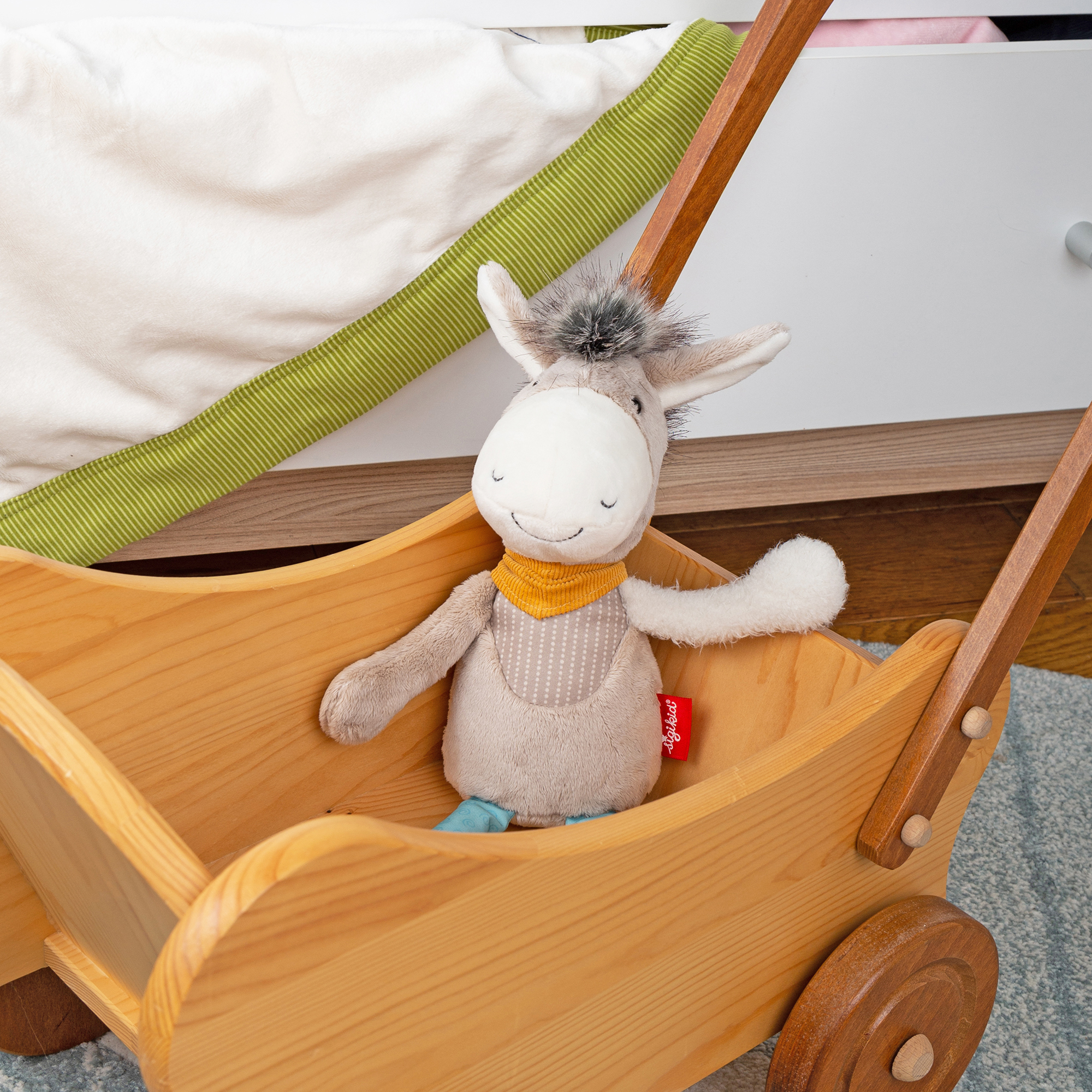 Kuscheltier Esel, Patchwork Sweety Kuscheltier Esel, Patchwork Sweety