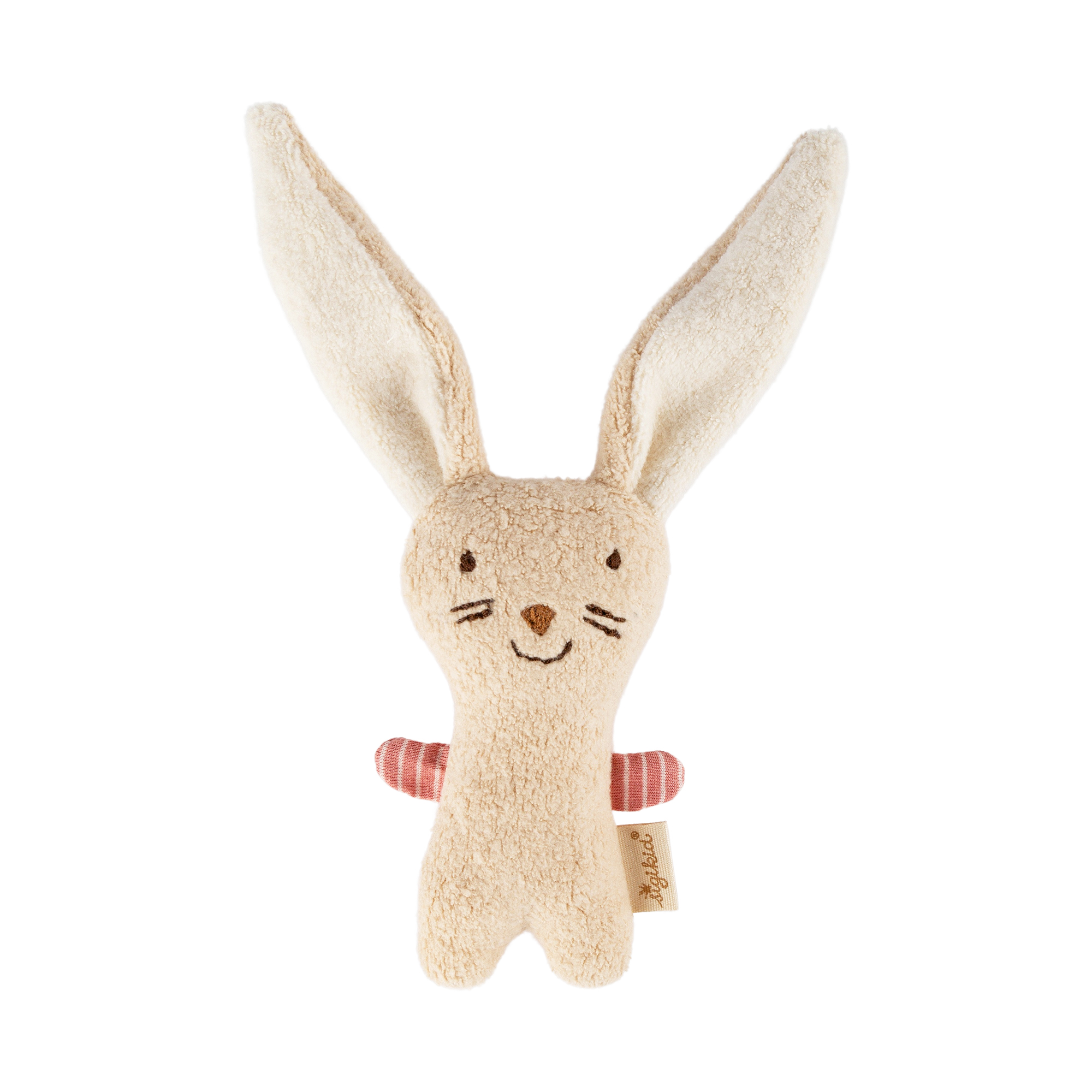 Baby cotton soft toy rattle bunny, sigibaby