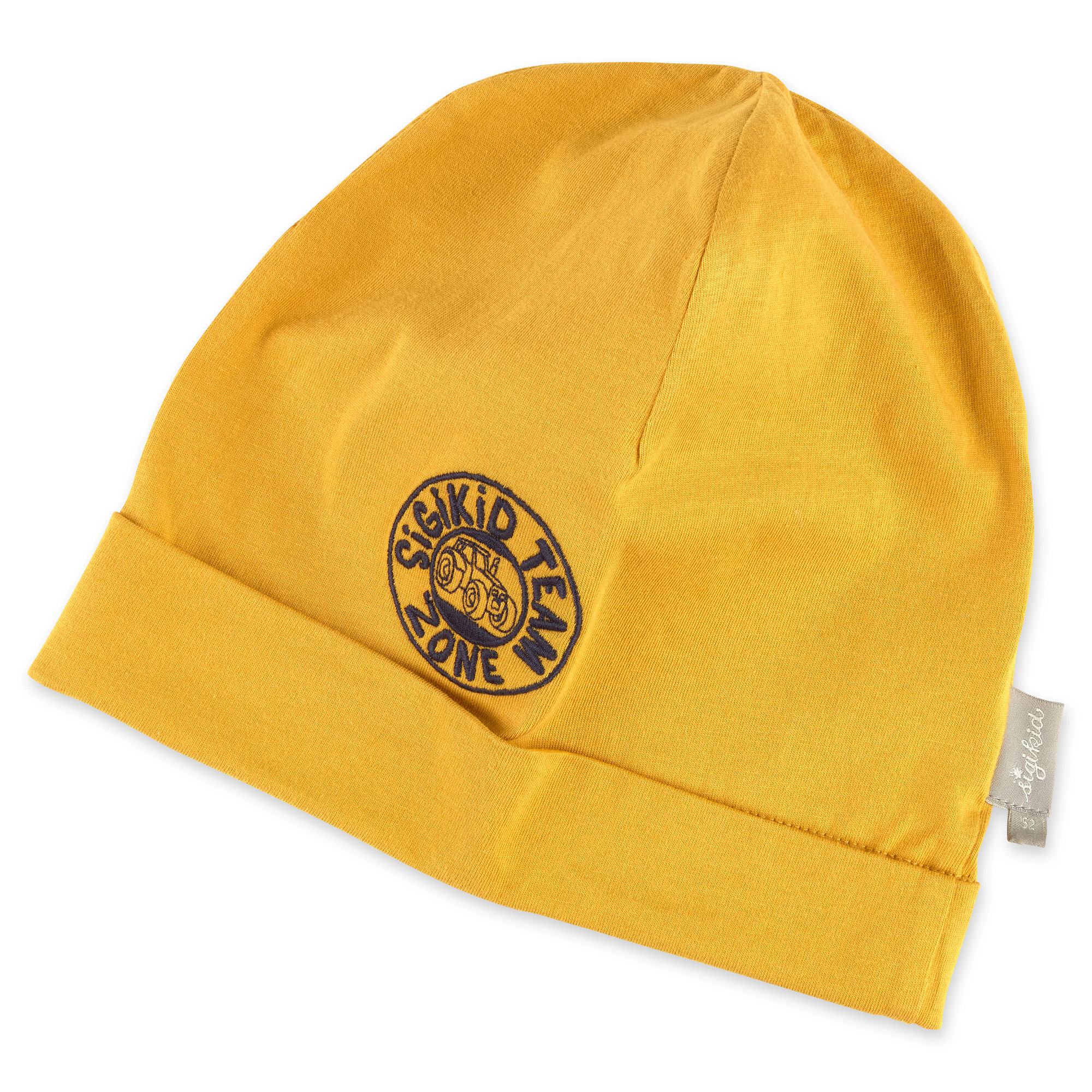 Children's beanie hat Team Zone, honey yellow