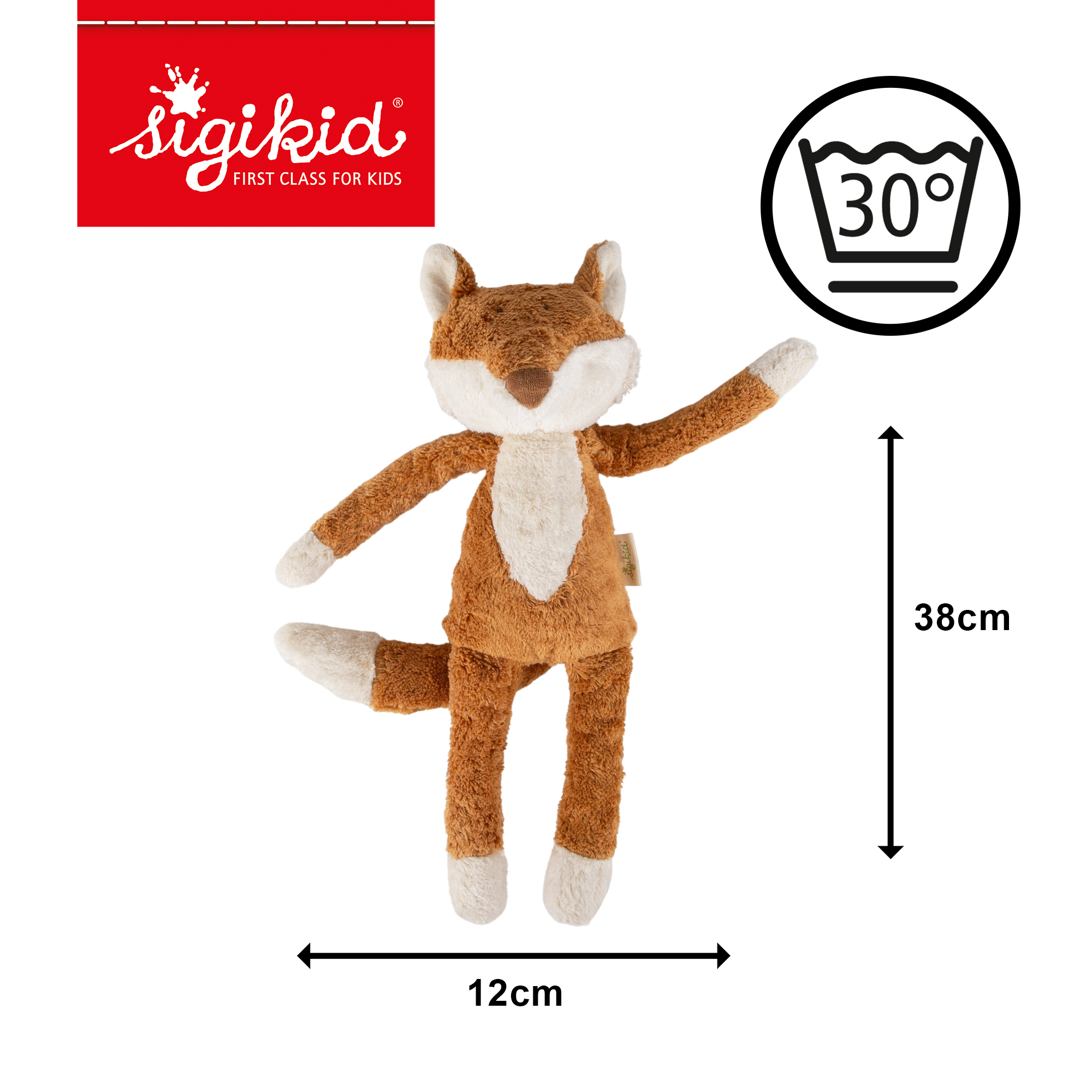 Bio Kuscheltier Fuchs Natur pur