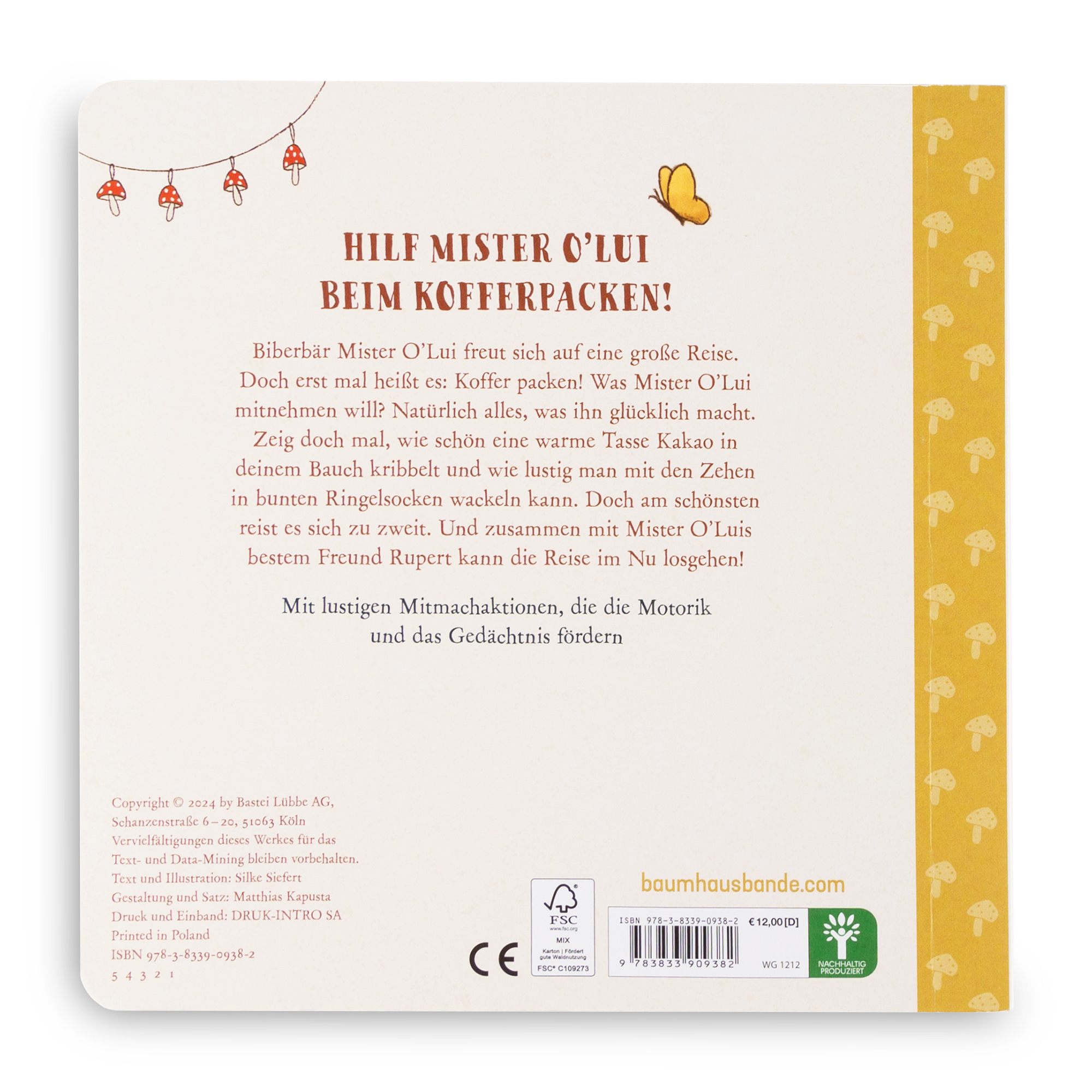 Mitmach-Kinderbuch Mister O'Lui packt das Glück in seinen Koffer Mitmach-Kinderbuch Mister O'Lui packt das Glück in seinen Koffer
