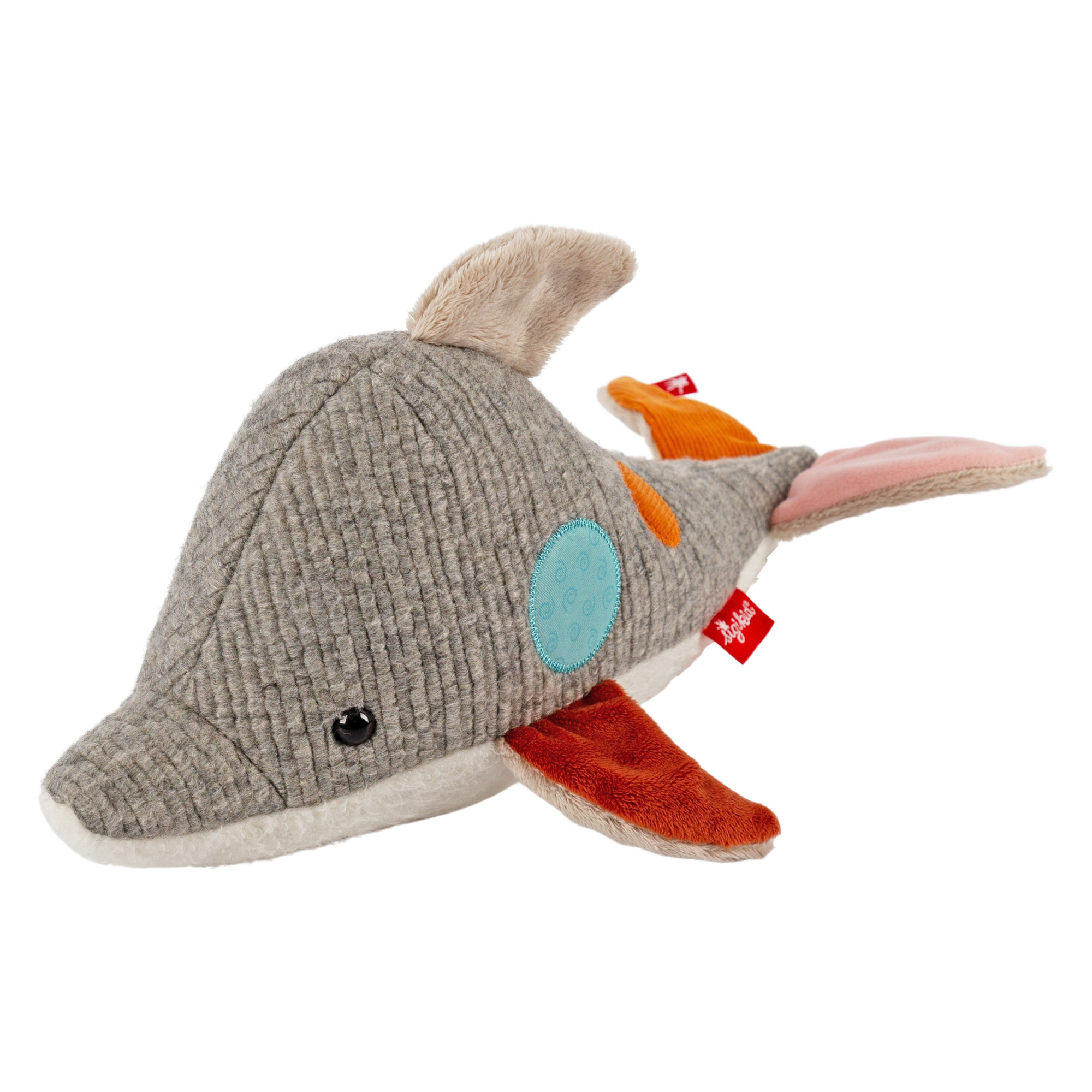 Kuscheltier Delfin, Patchwork Sweety Kuscheltier Delfin, Patchwork Sweety
