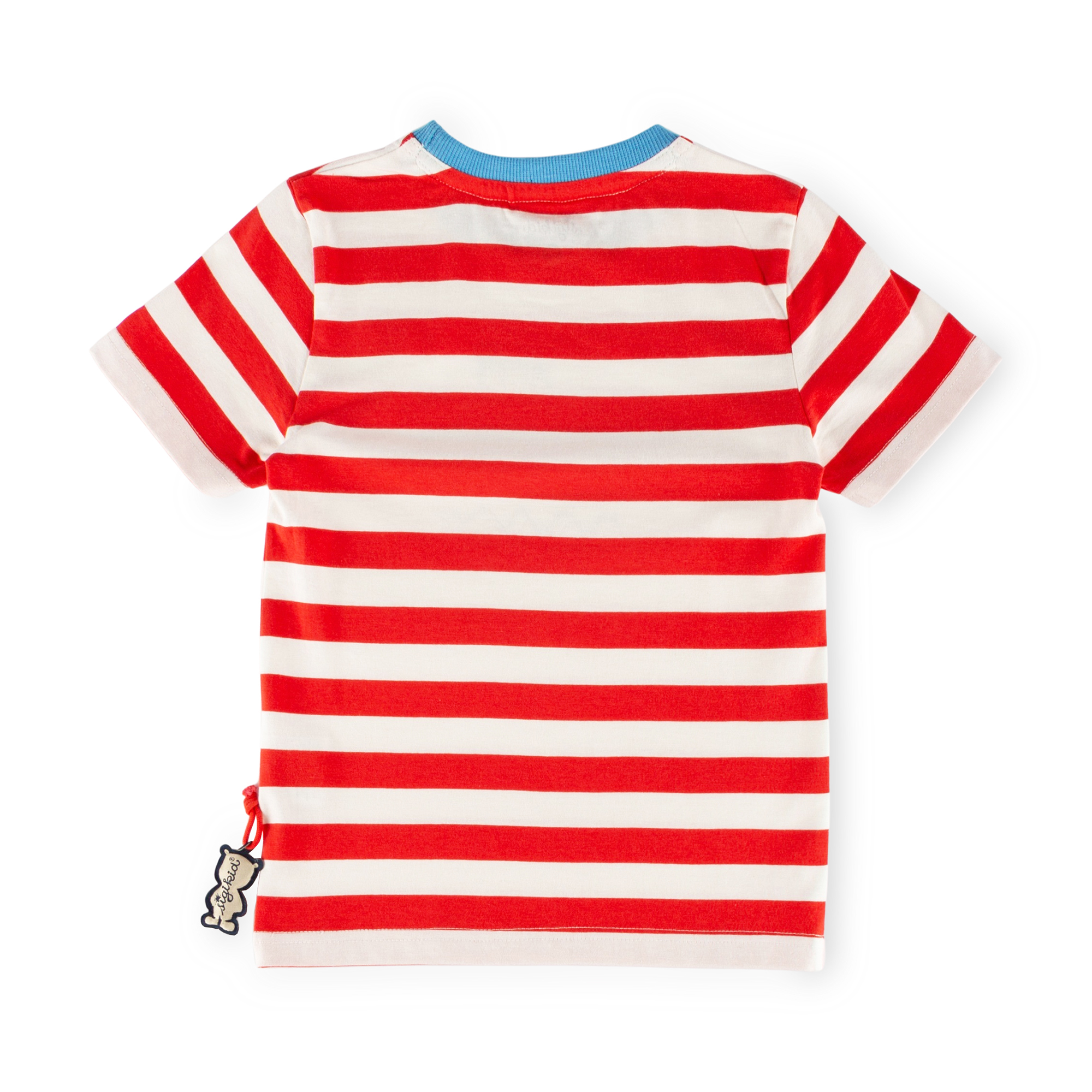 Striped children's T-shirt boat