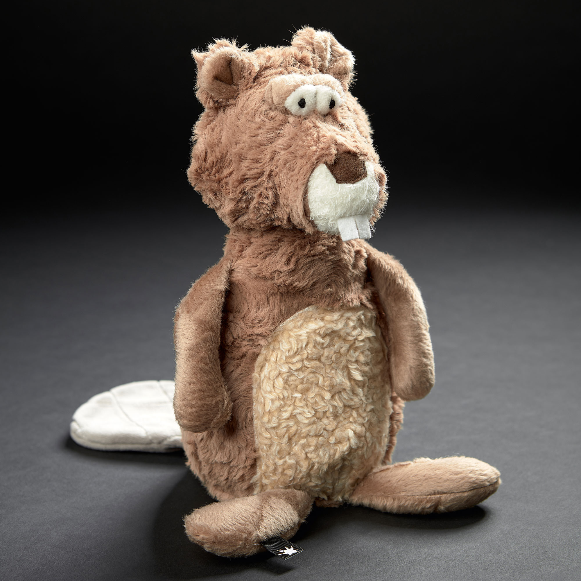 Plush toy beaver Co-Constructor, Beasts collection