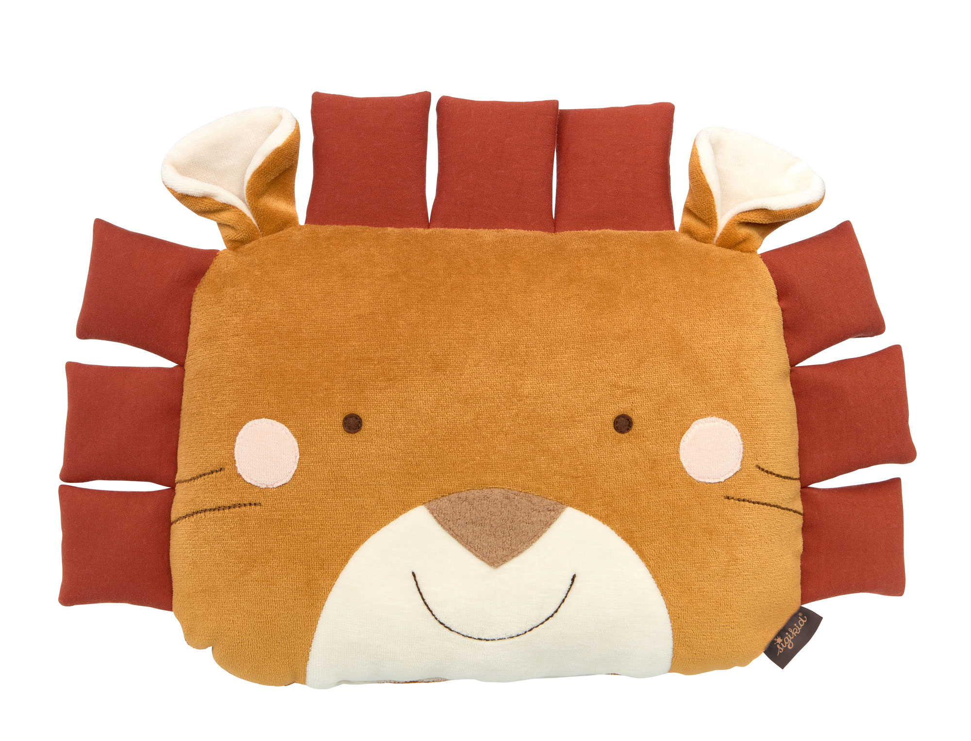 Baby pillow lion, brown