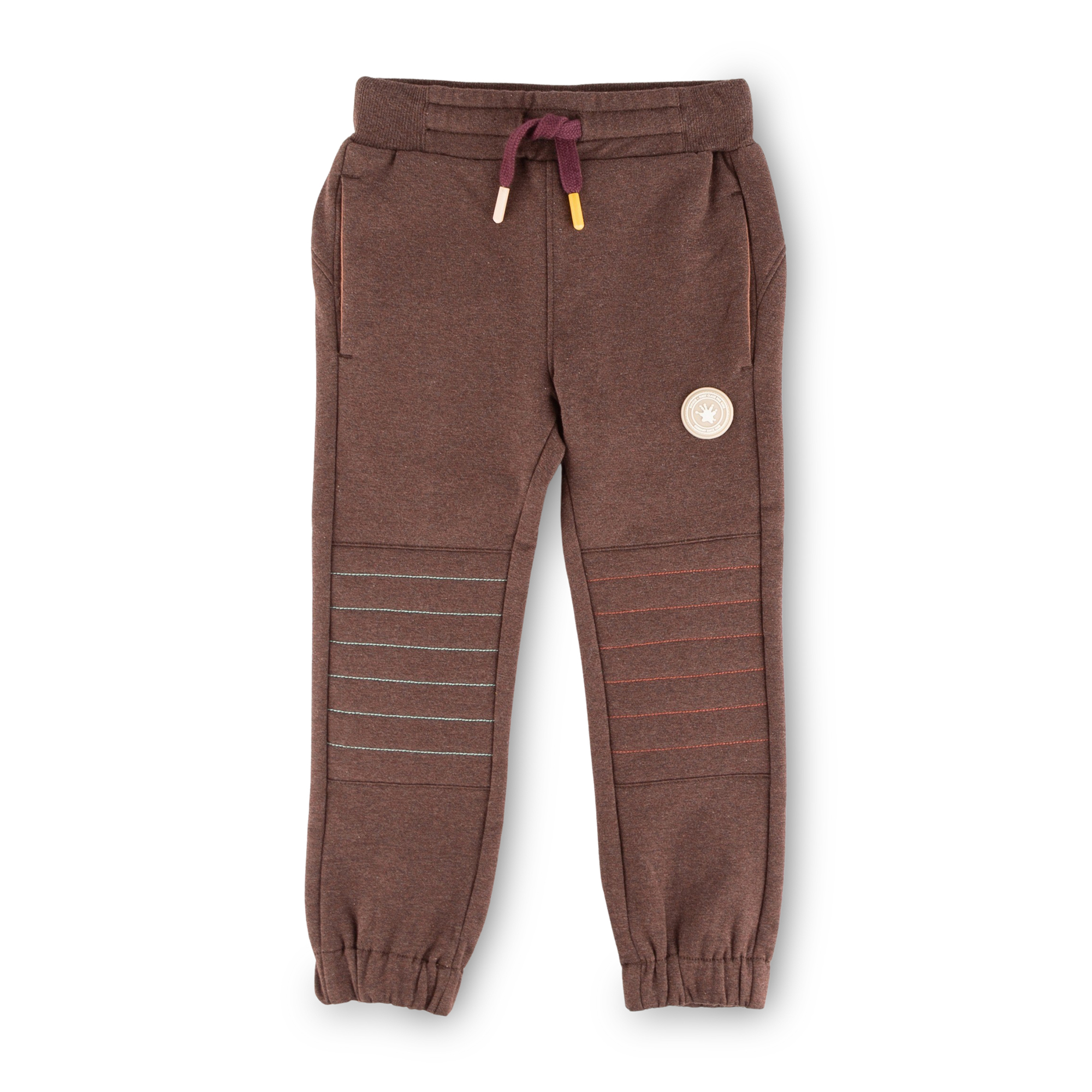 Children's sweat pants, partly quilted, Winter Animals