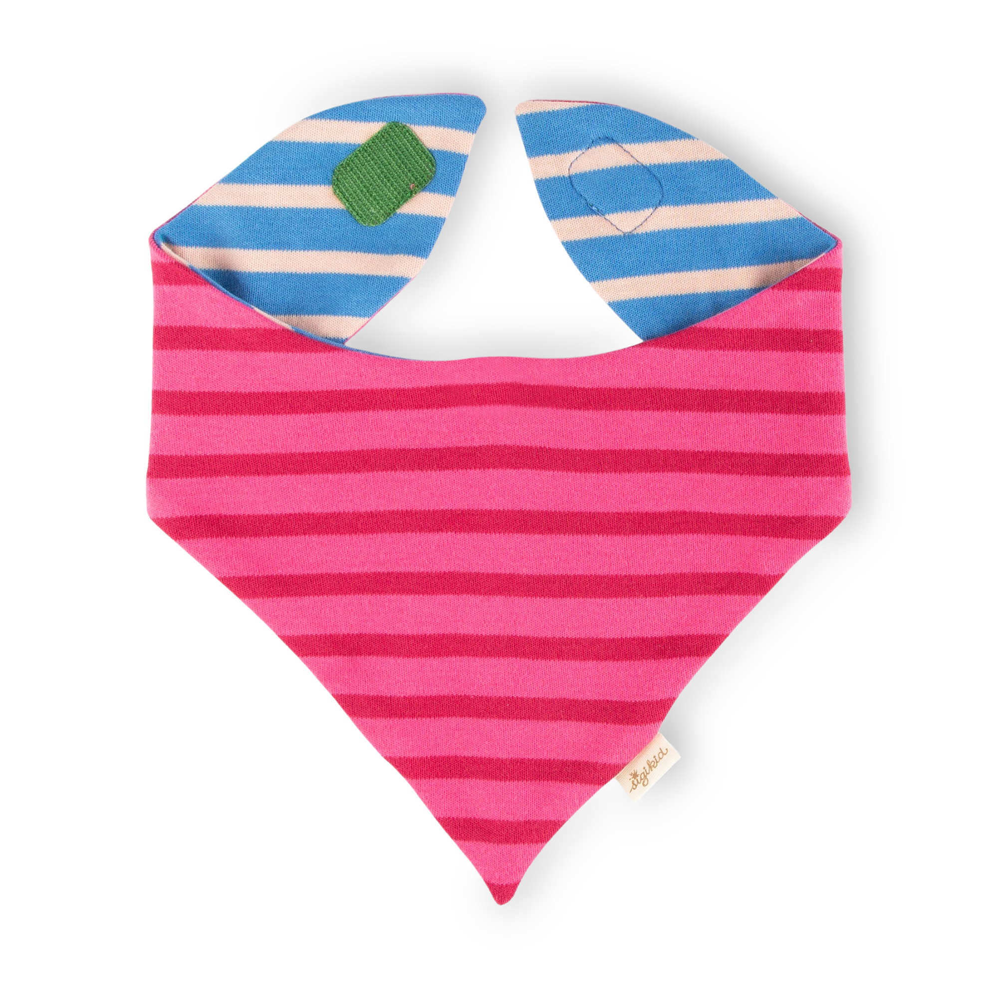 Reversible baby bandana bib Crazy Llama Reversible baby bandana bib Crazy Llama