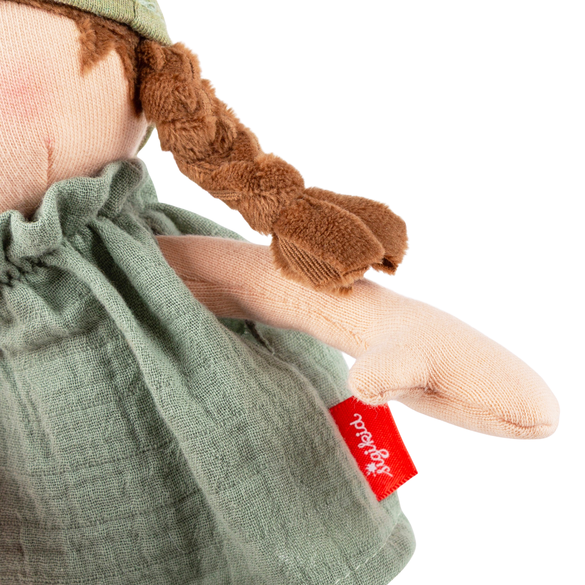 Baby soft doll Brenda Bilipup, green