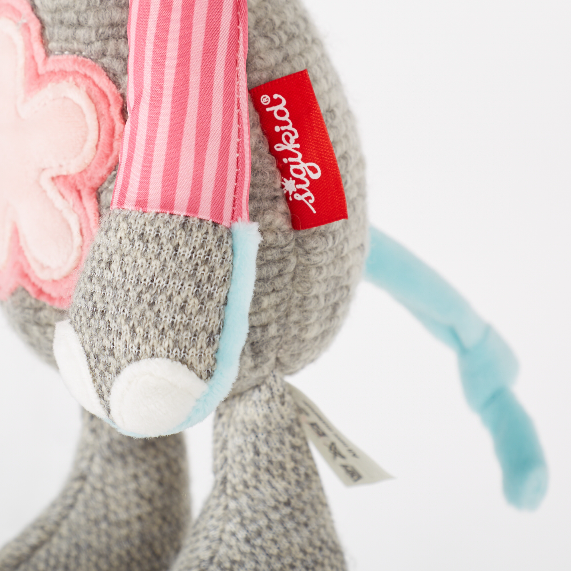 Plush toy elephant, Patchwork Sweety