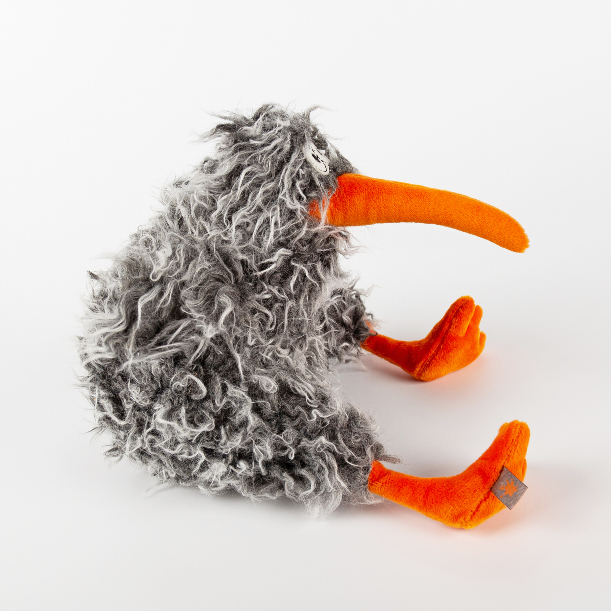 Plush kiwi bird Bottom Bouncer, KiKeRiKi Plush kiwi bird Bottom Bouncer, KiKeRiKi